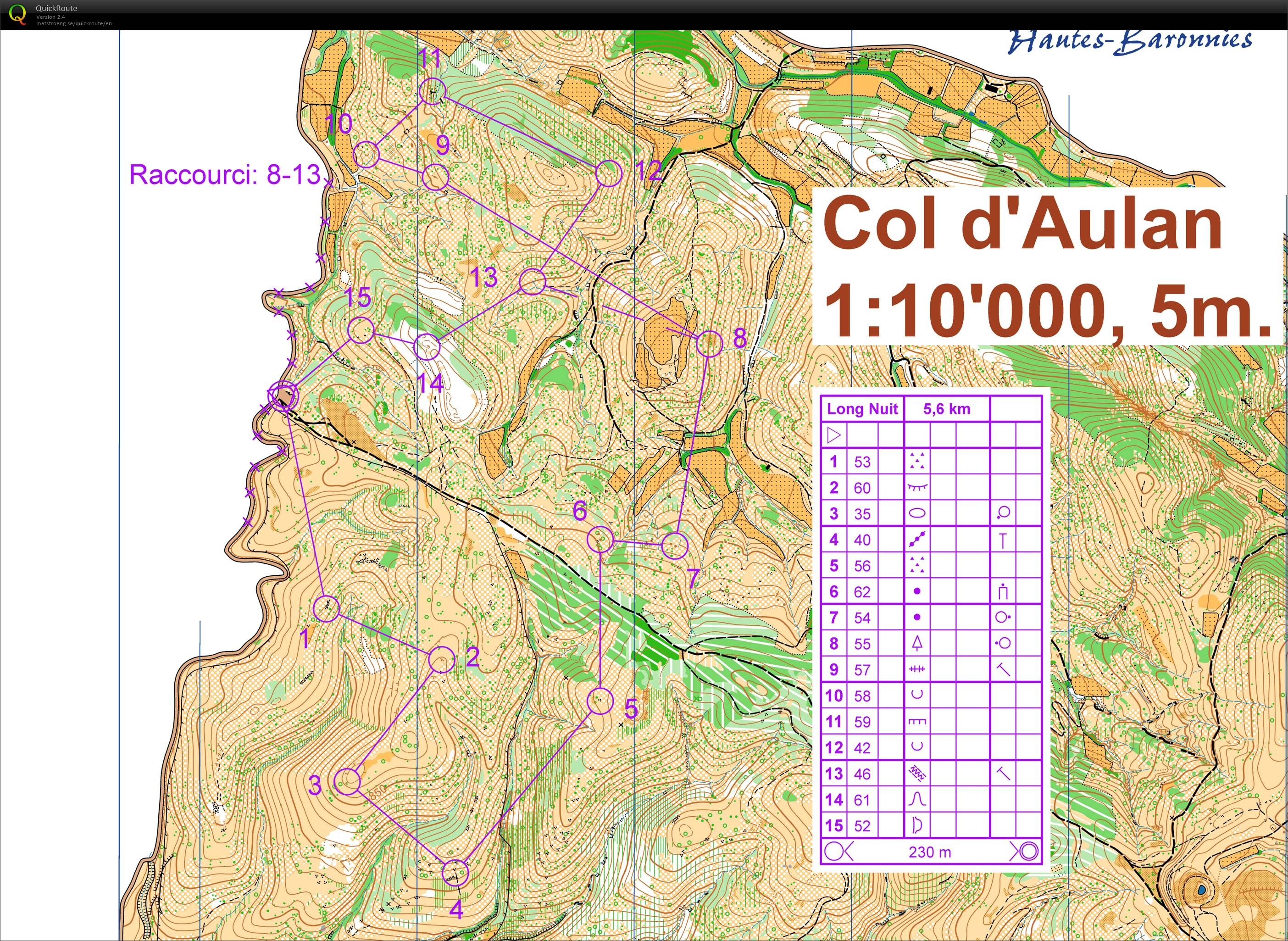 Camp de printemps CO de nuit (28.03.2016)