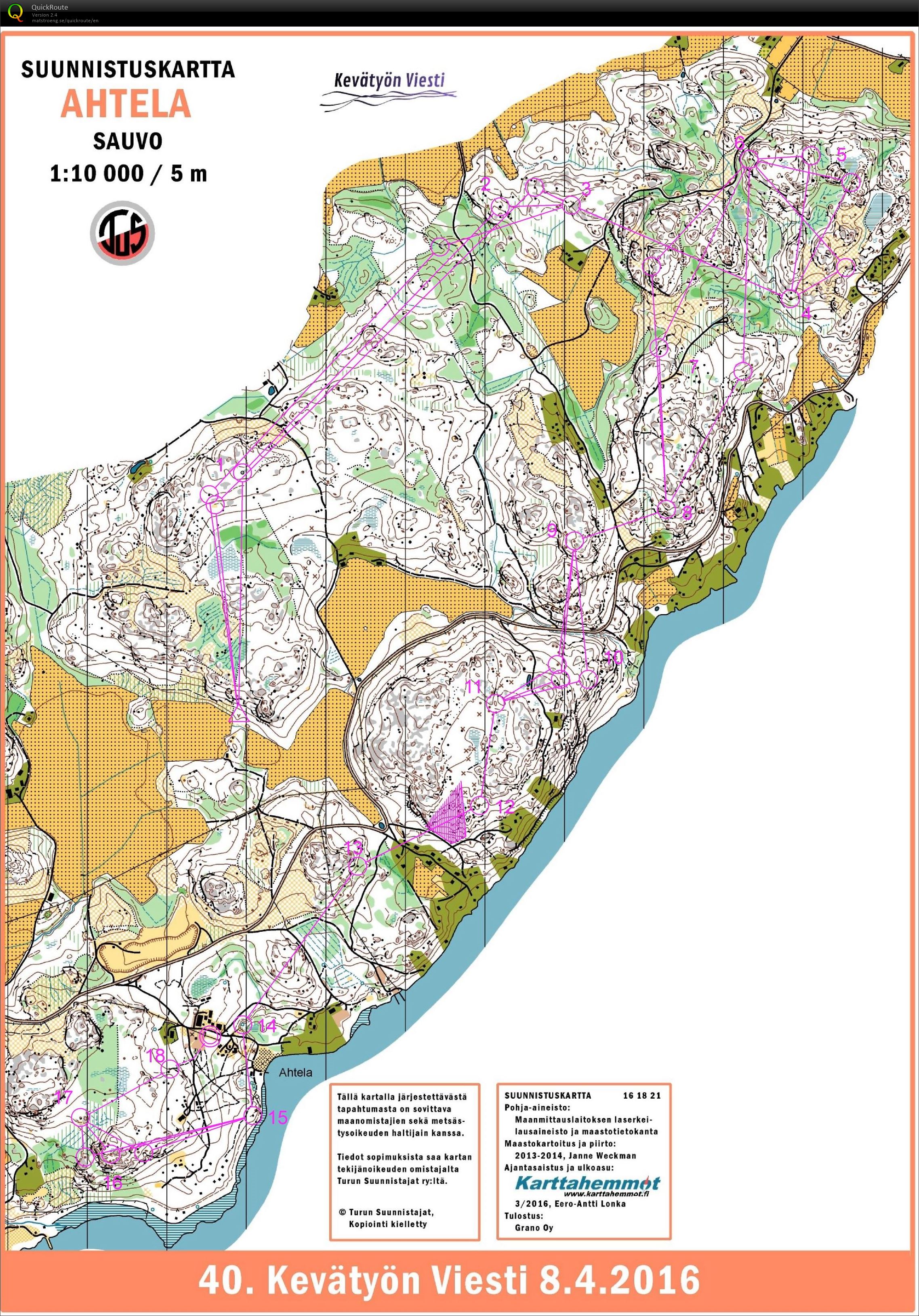 Kevätyön Viesti (08.04.2016)