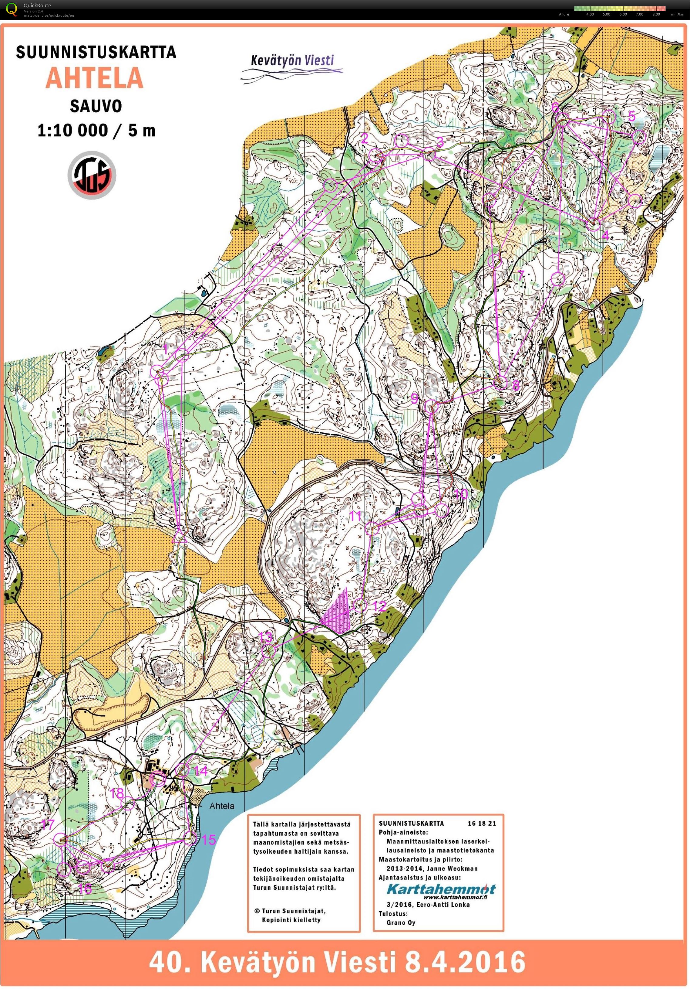 Kevätyön Viesti (08.04.2016)