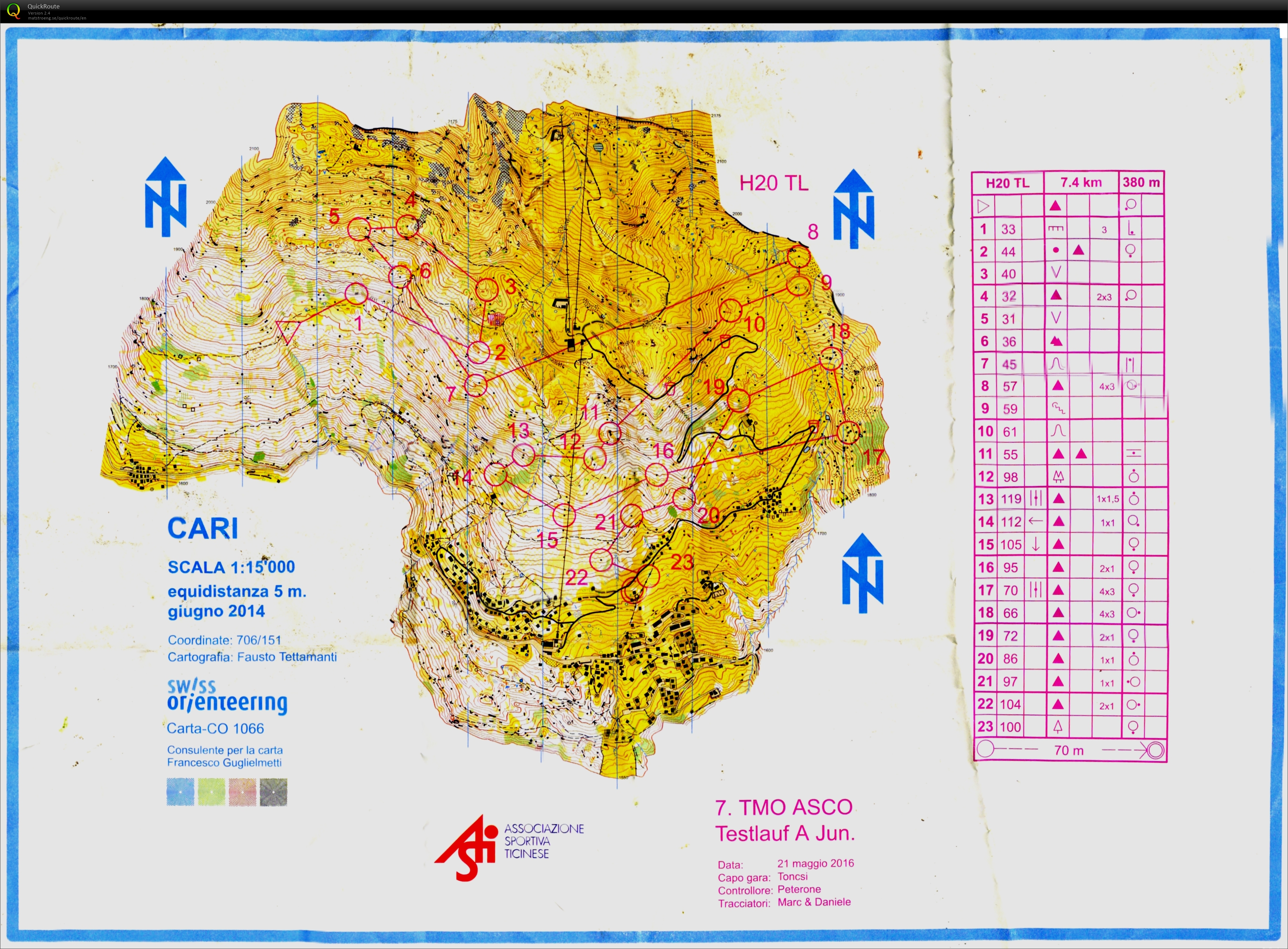 Testlauf junioren Long (21.05.2016)