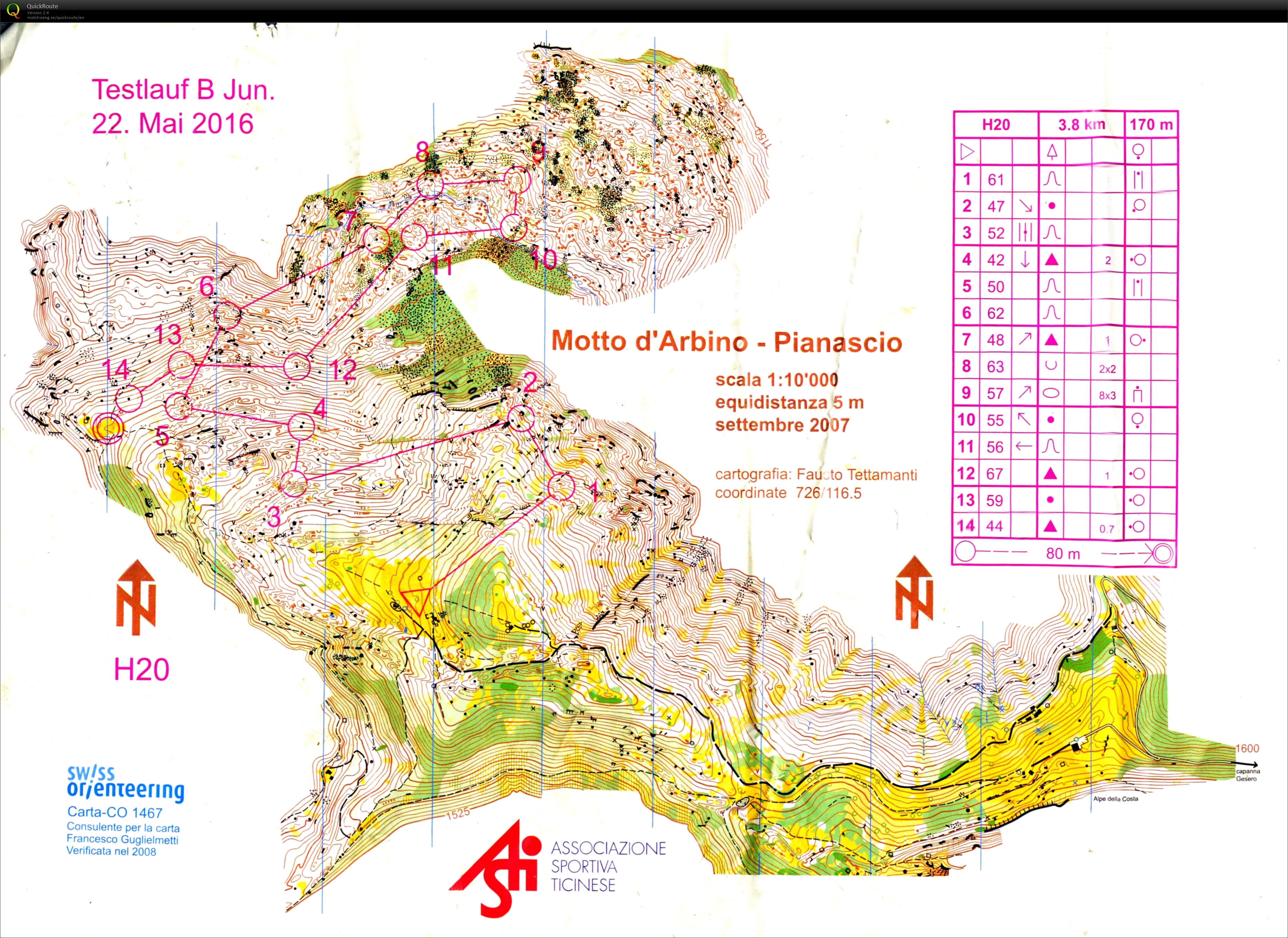 Testlauf Junioren Middle (22.05.2016)