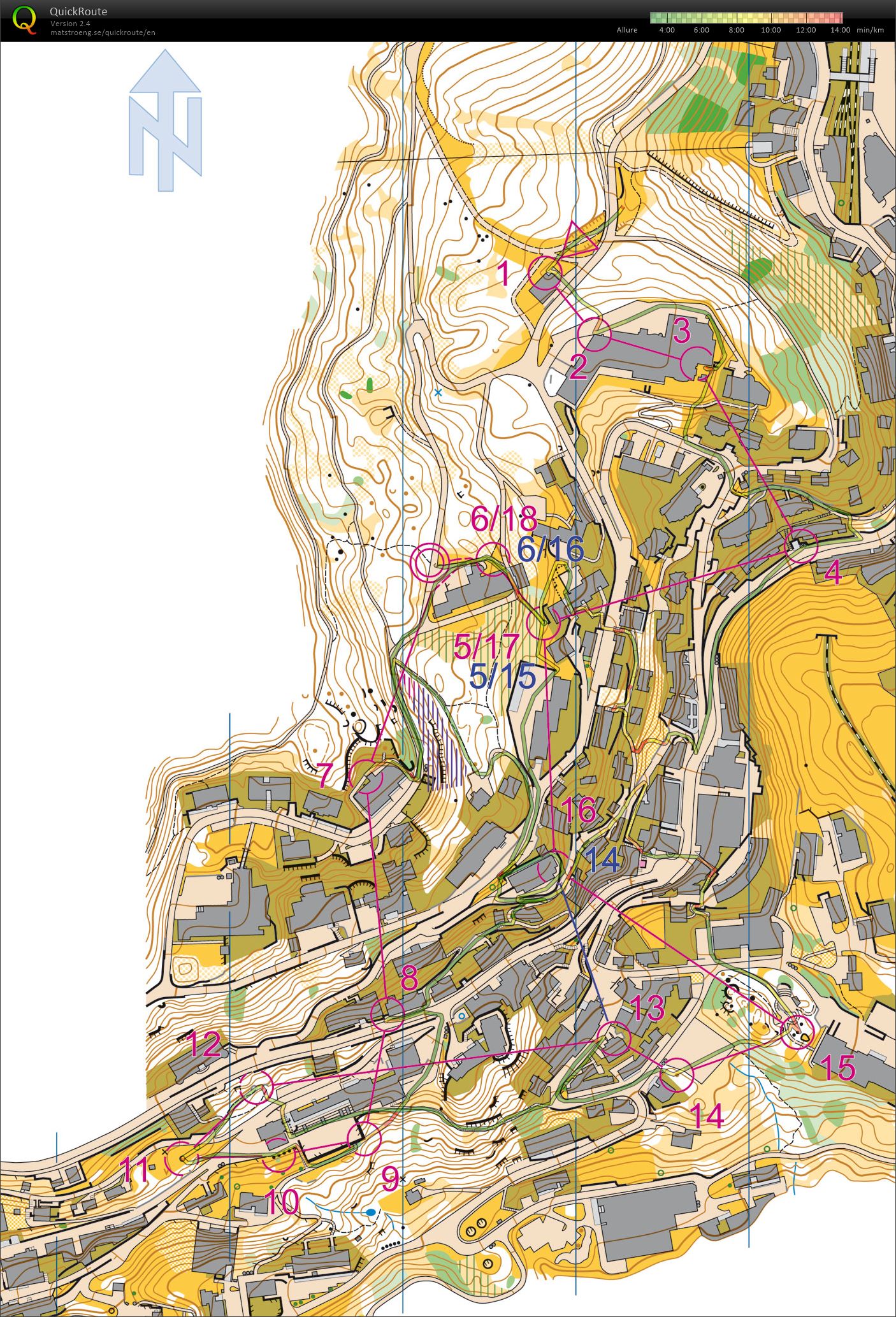 Sprint JWOC Vorbereitung (23.06.2016)