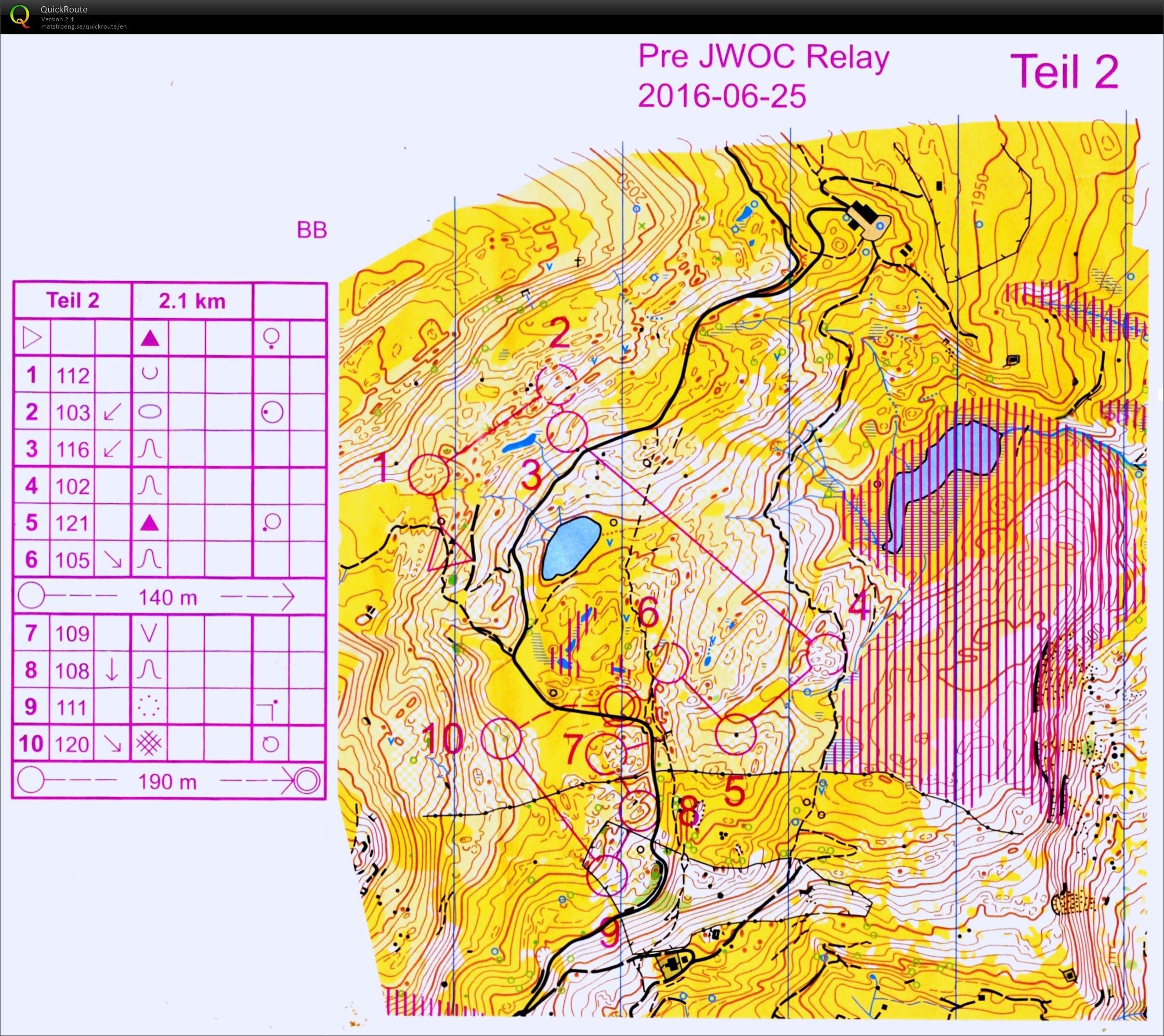 Relay part2 JWOC Vorbereitung (25.06.2016)