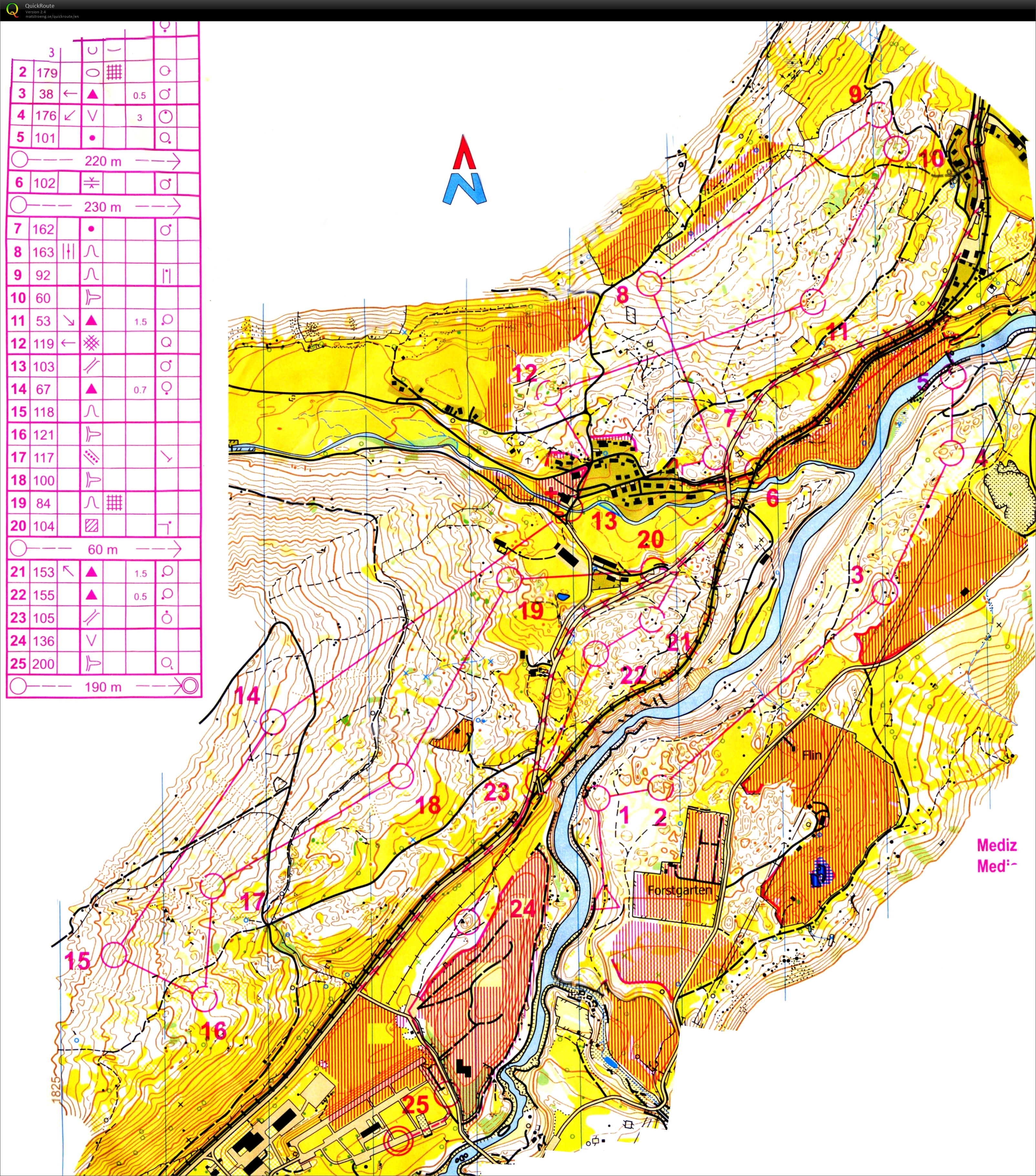 Swiss O Week 2016 Etappe 1 (17.07.2016)