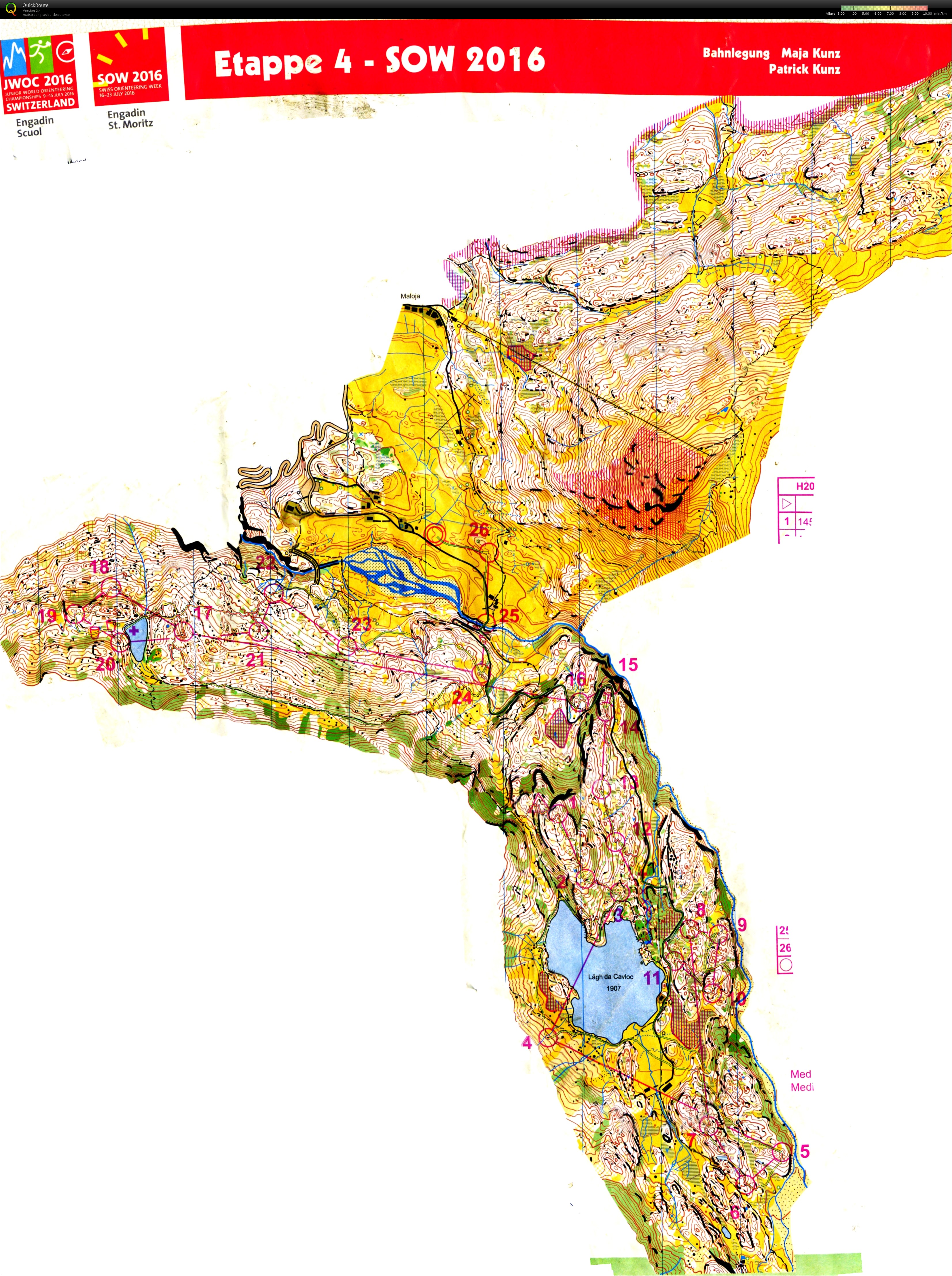 Swiss O Week 2016 Etappe 4 (21.07.2016)