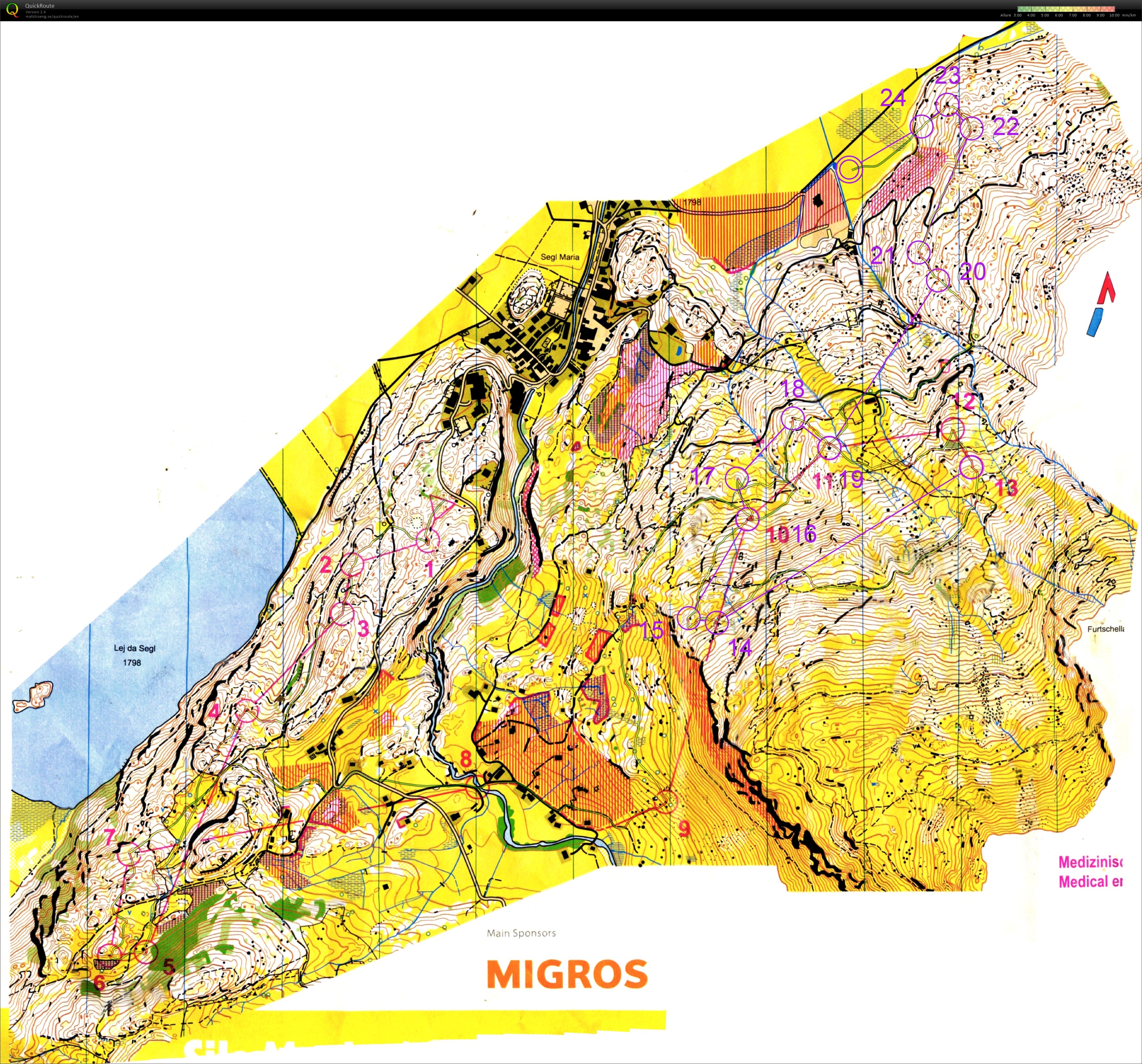 Swiss O Week 2016 Etappe 6 (23.07.2016)