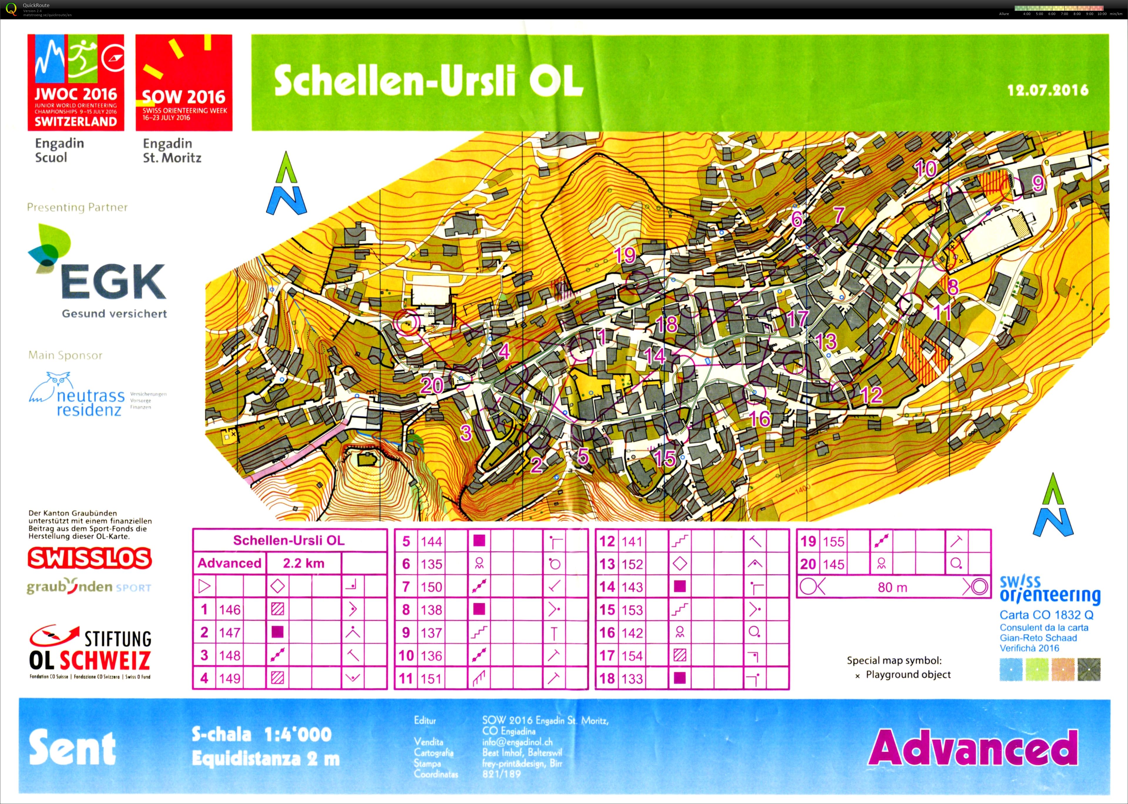 Schellen-Ursli OL (12.07.2016)