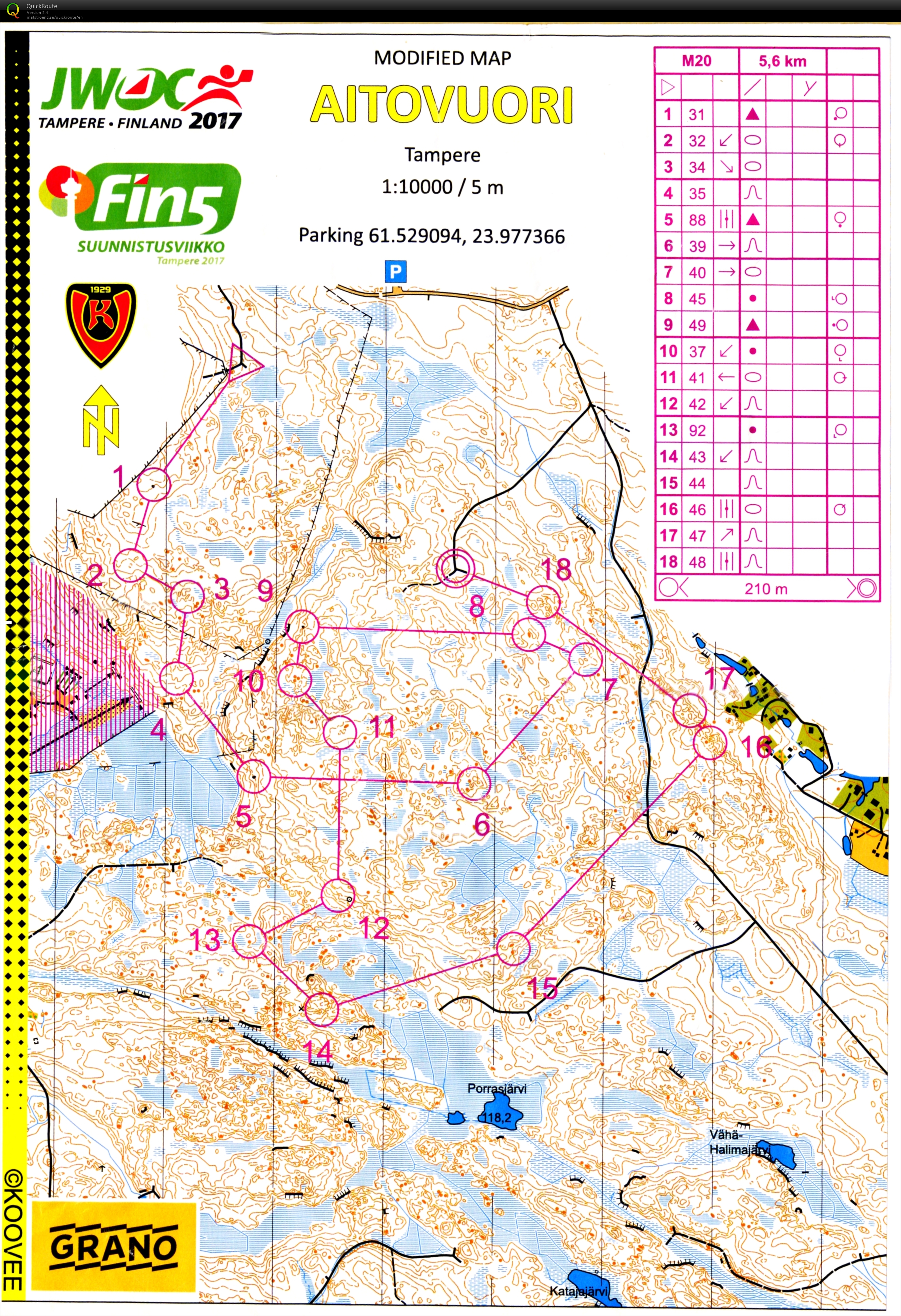 TL JWOC 2017 T4 Höhenkurven (02.08.2016)