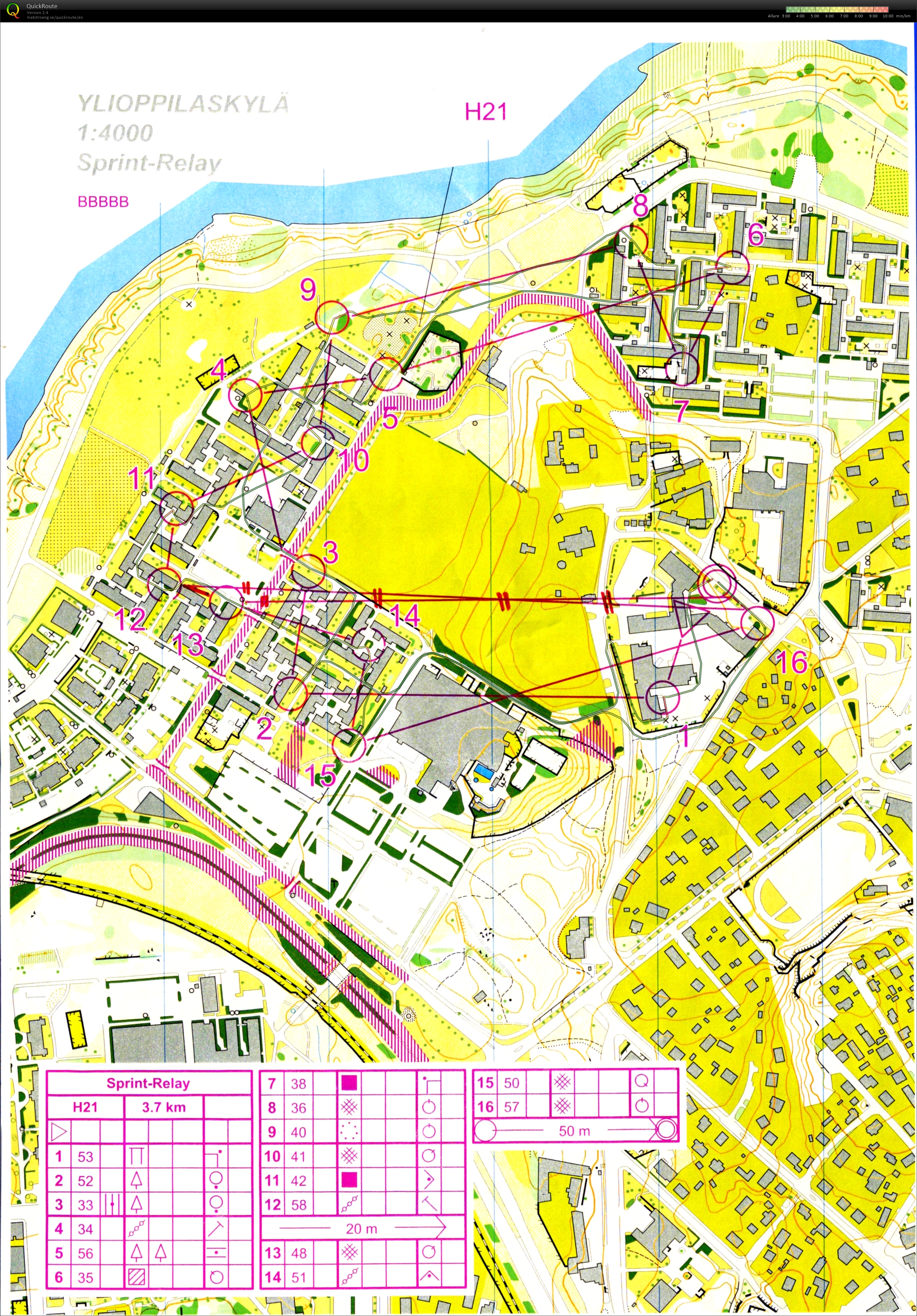 TL JWOC 2017 T10 Sprint relay (05.08.2016)