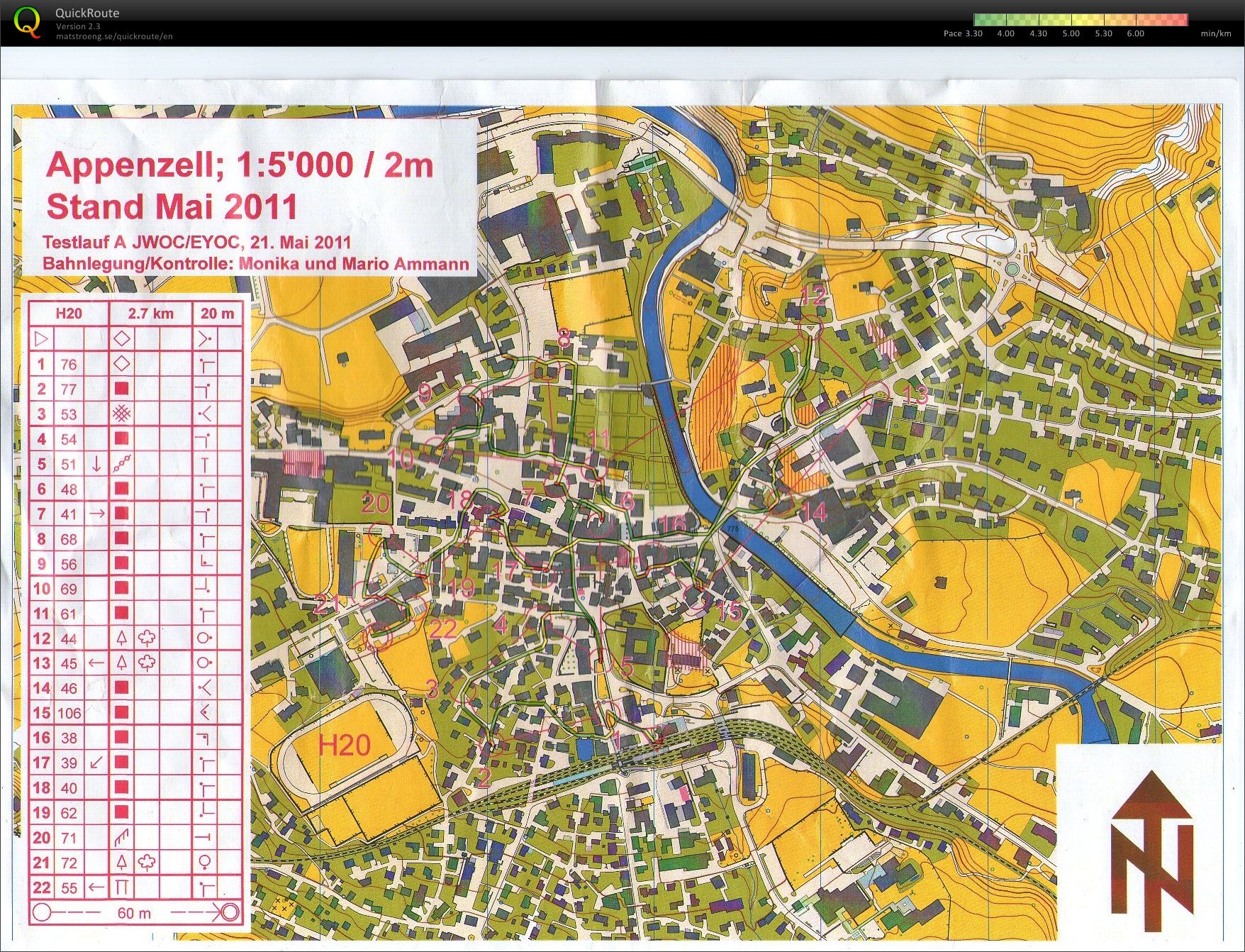 Testlauf A Sprint (21.05.2011)