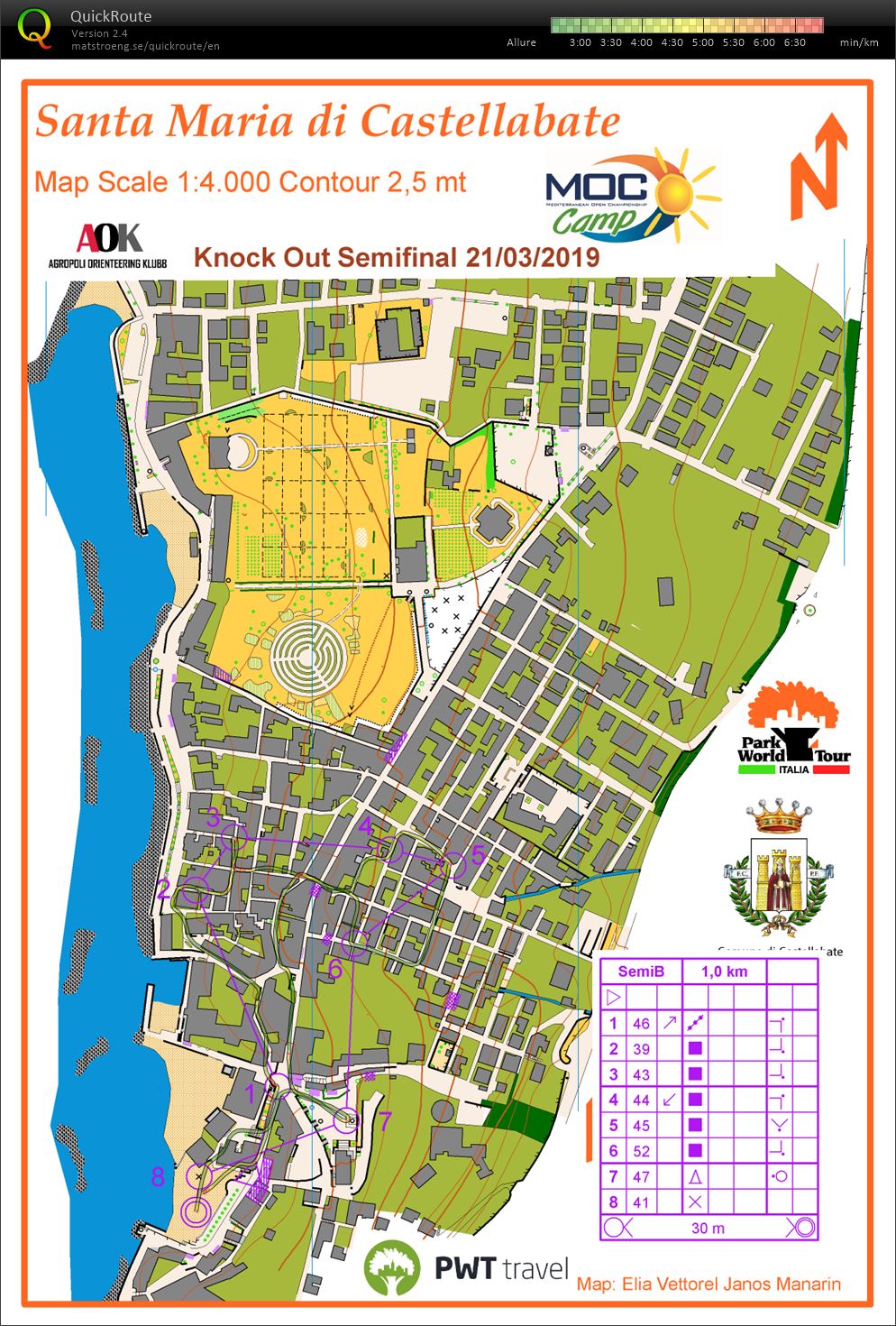 MOC Camp 2019 KO Sprint 1/2 final (21.03.2019)