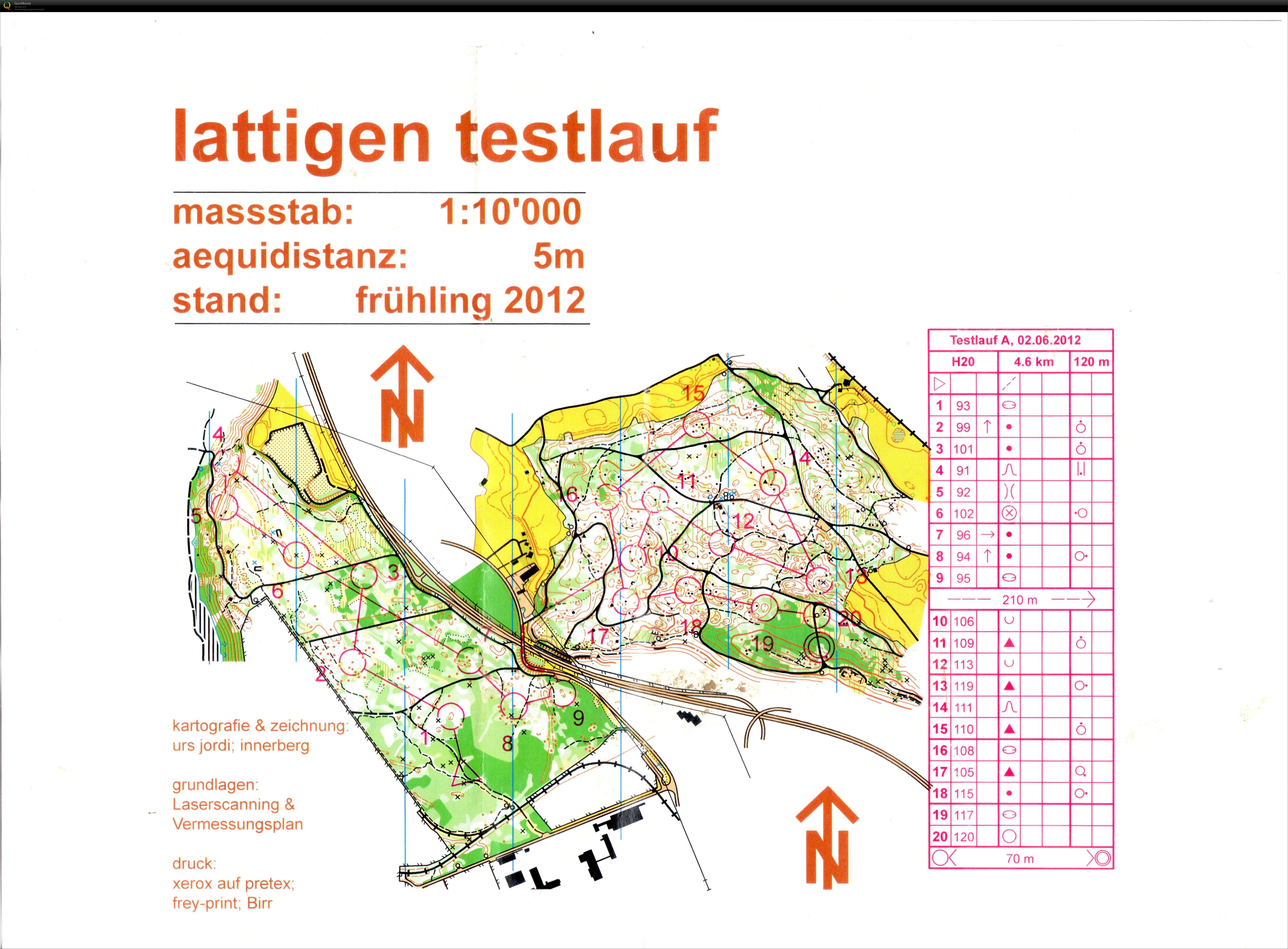 Testlauf A middle (02.06.2012)