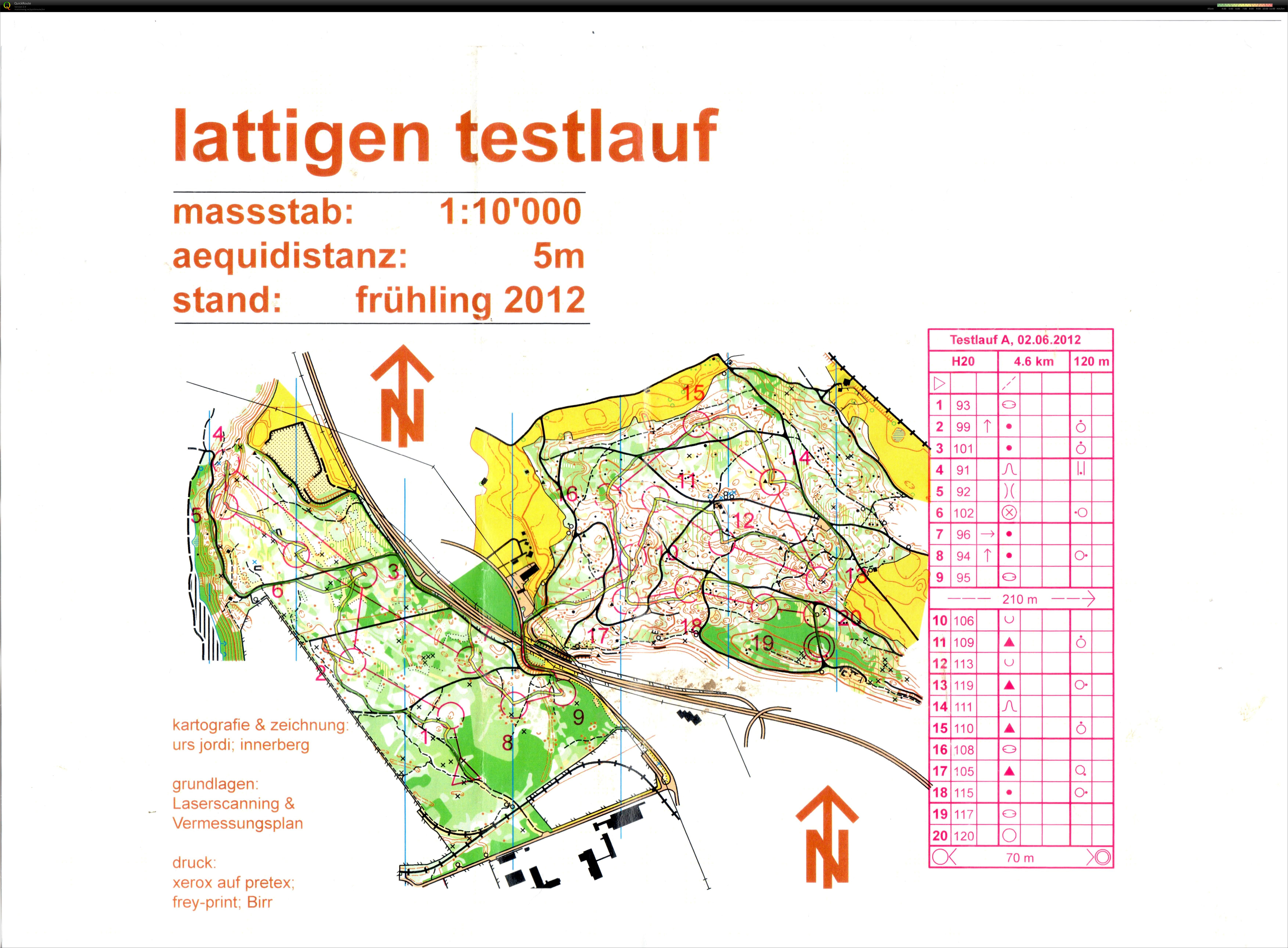 Testlauf A middle (02.06.2012)