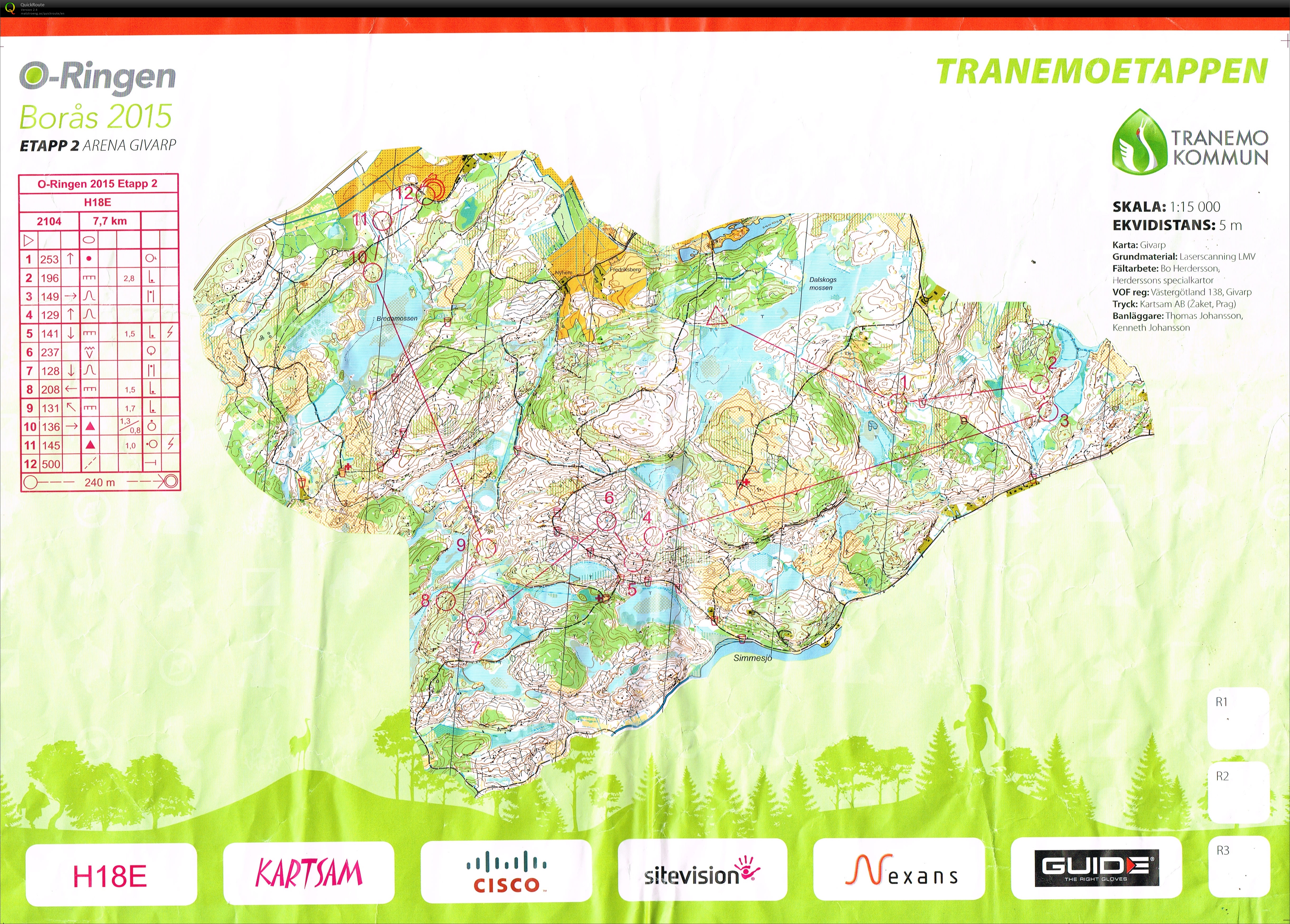 O-Ringen 2015 Etape 2 (20.07.2015)