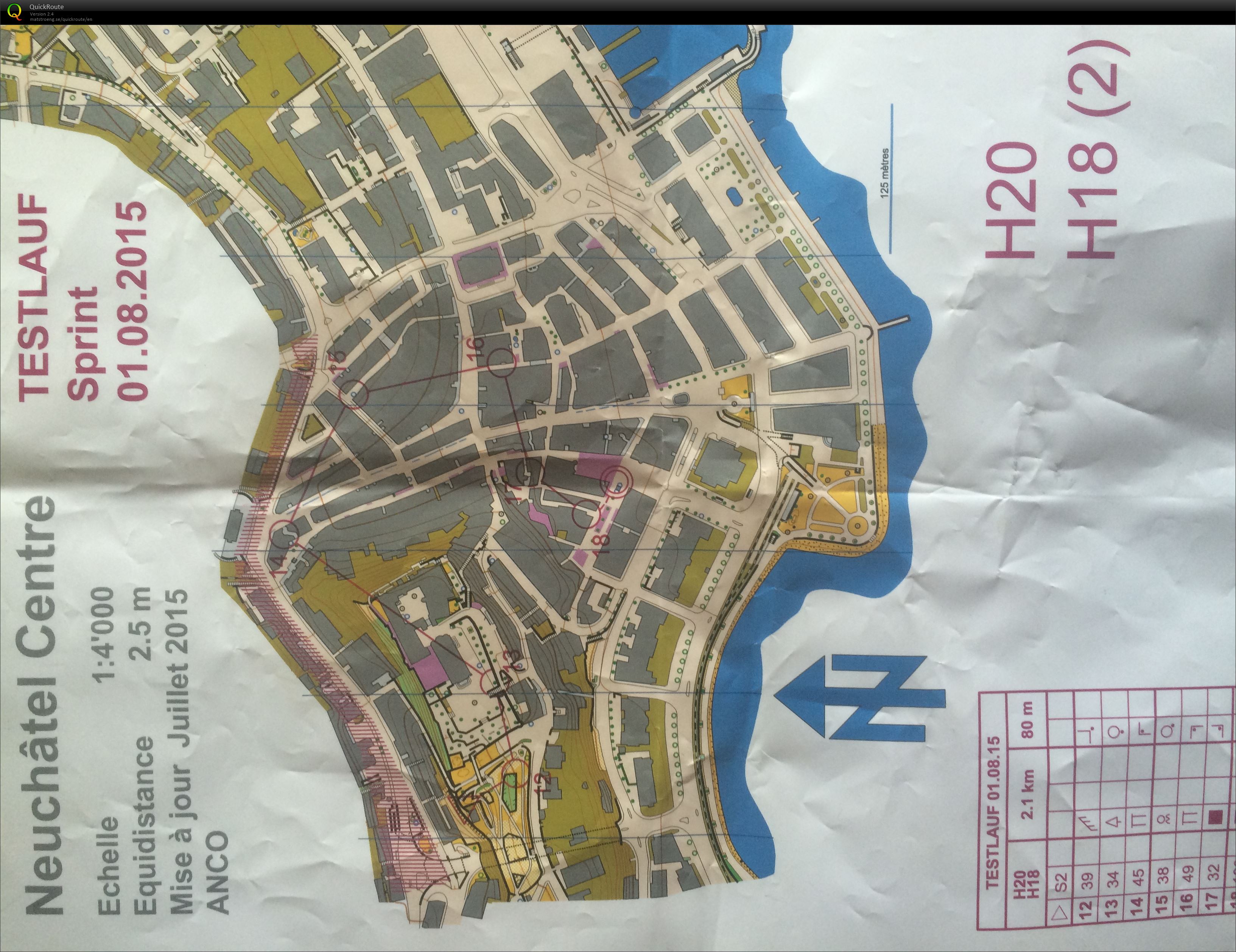 Testlauf sprint part 2 (01.08.2015)