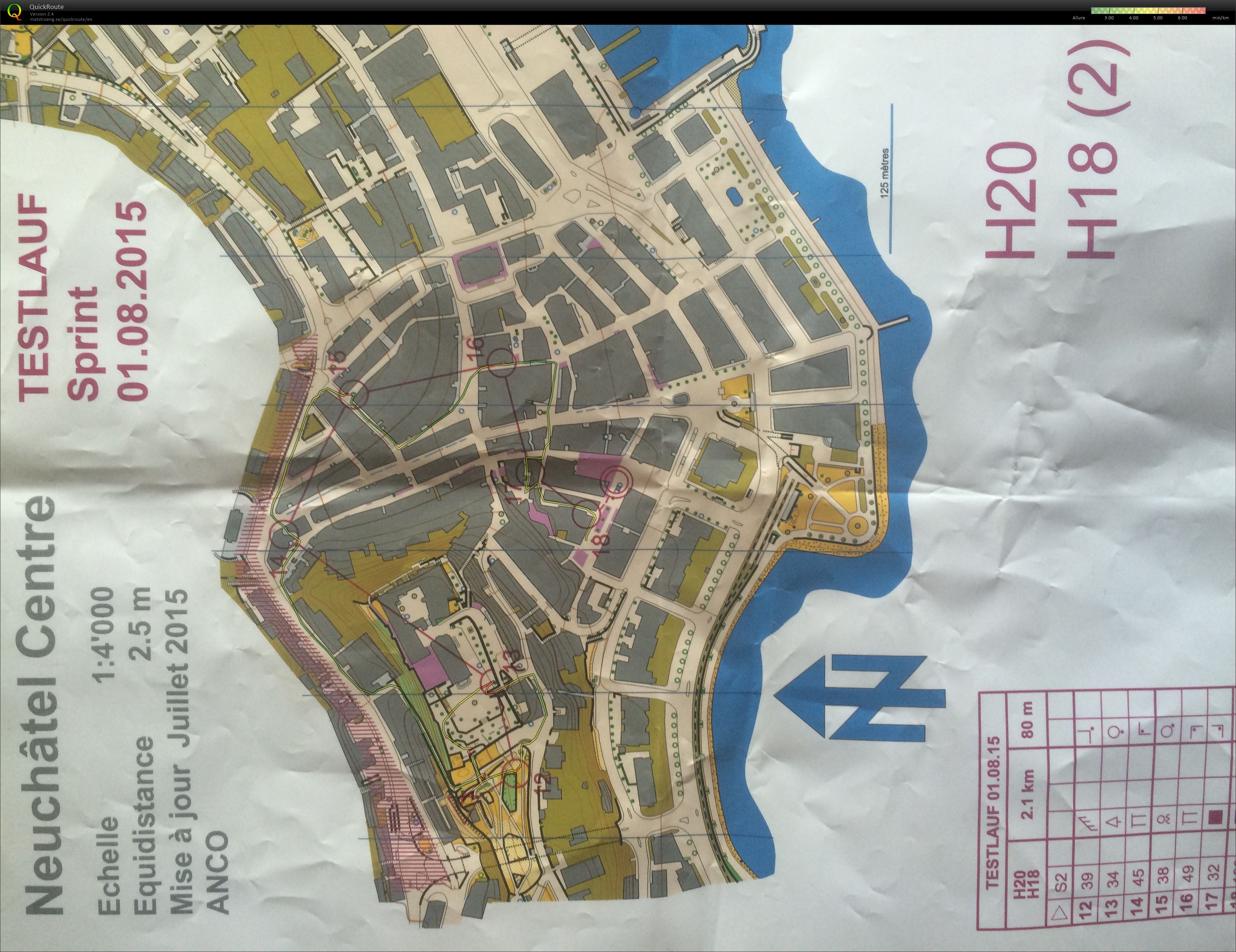 Testlauf sprint part 2 (01.08.2015)