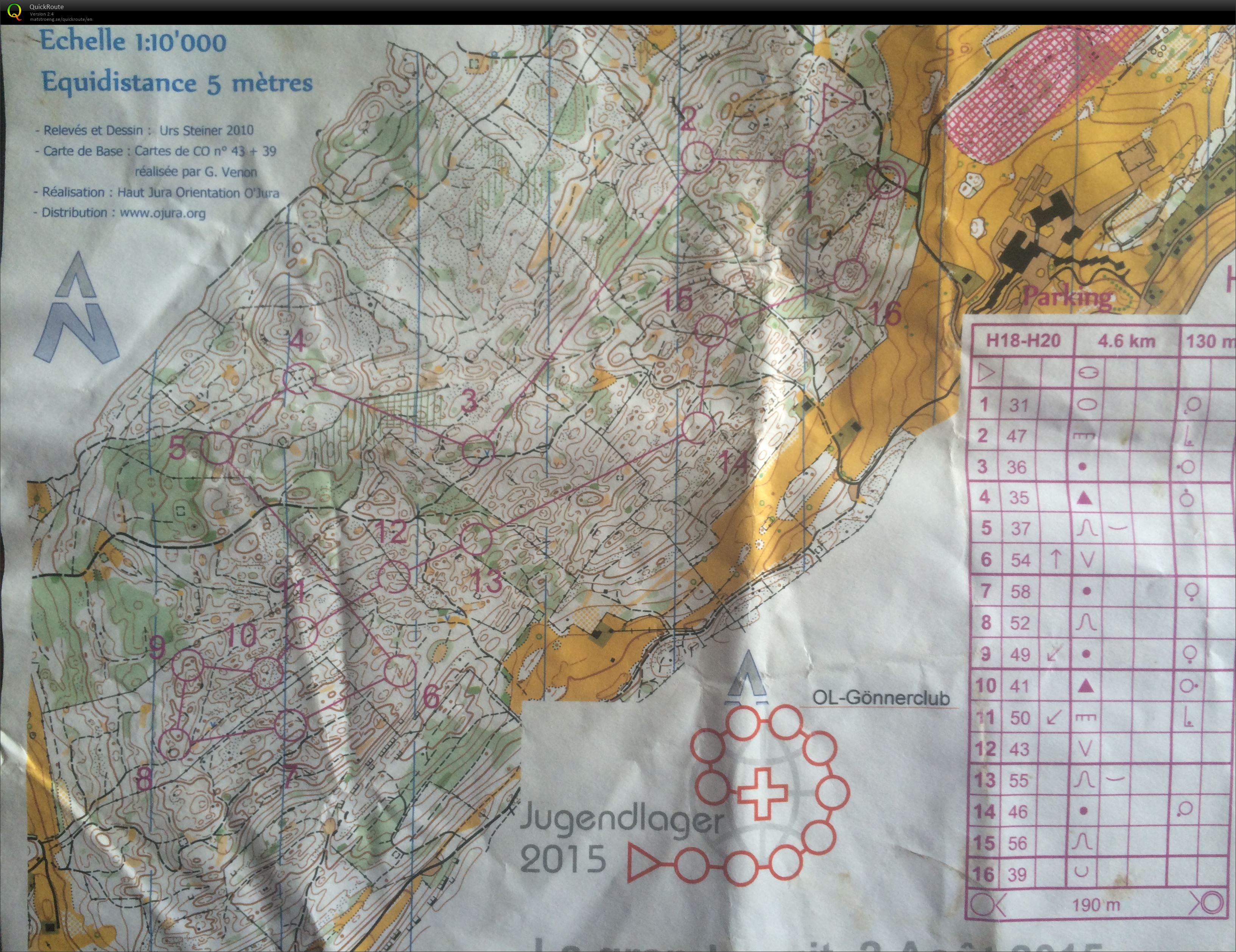 Jugendlager Nacht OL (02.08.2015)