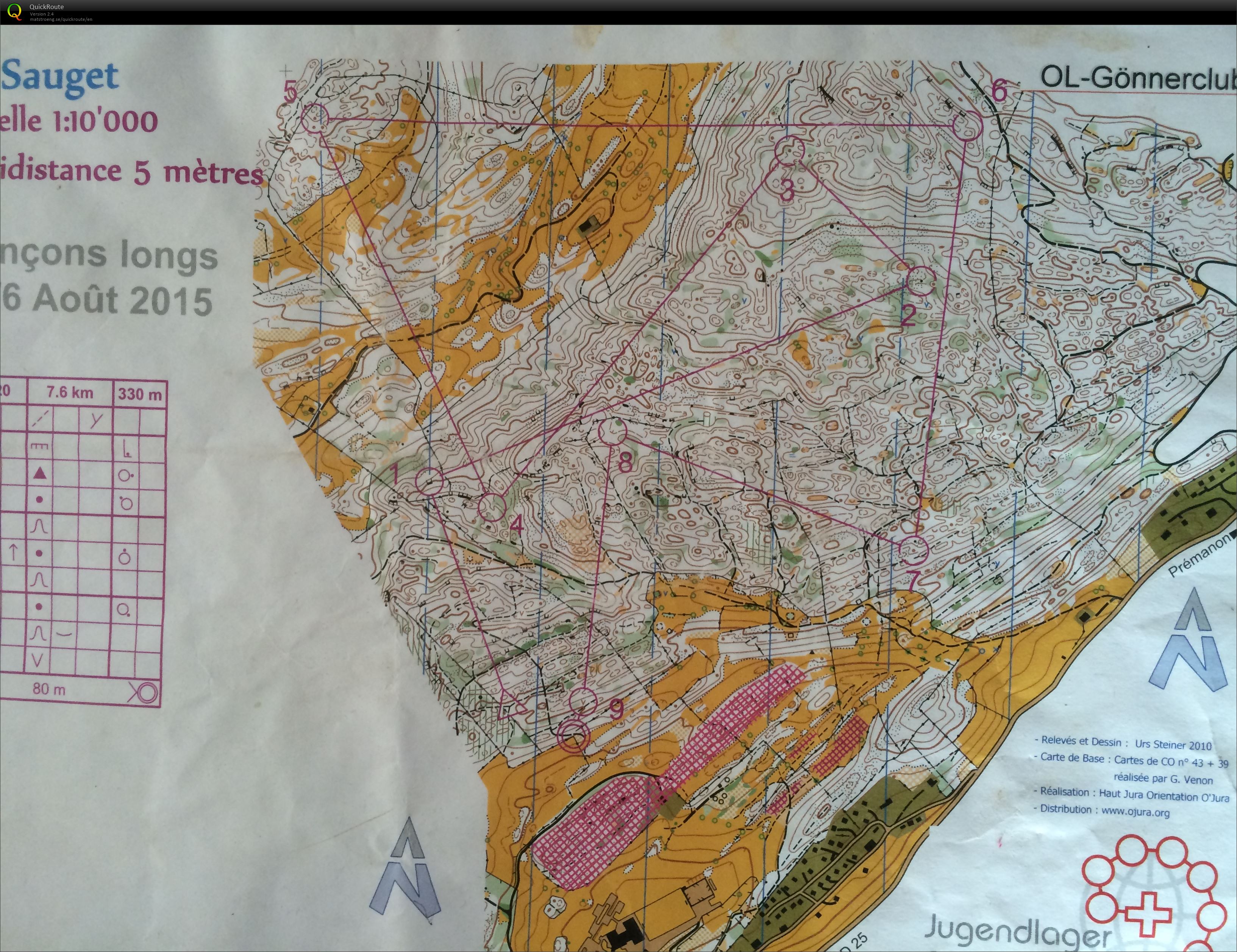 Jugendlager Lange Teilstrecken (06.08.2015)