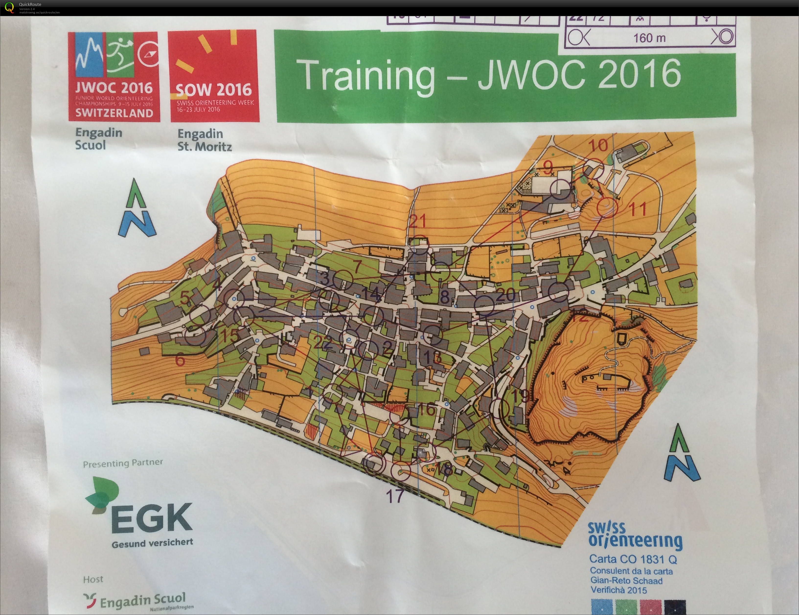 Entraînement partenaire anticipation (13.09.2015)