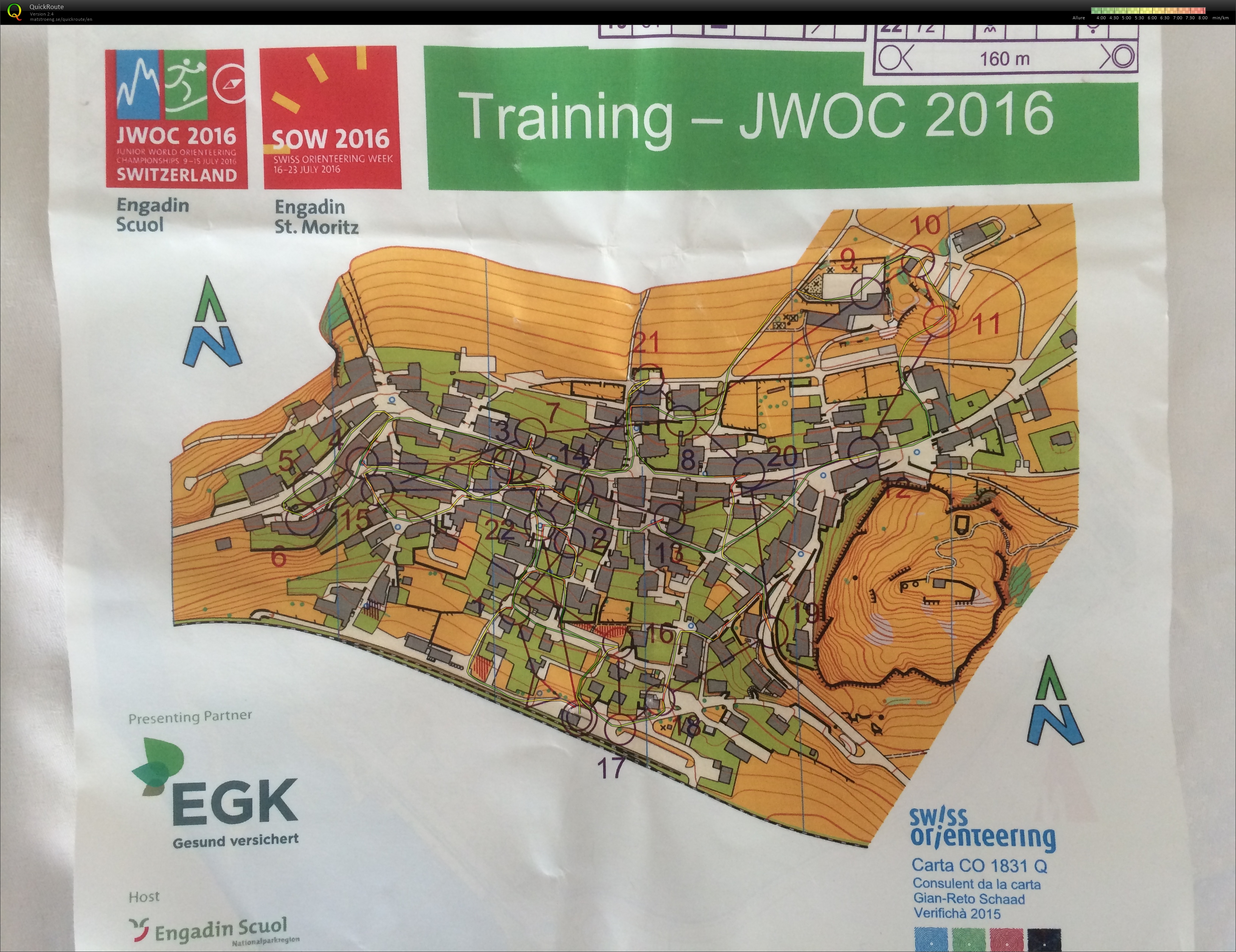 Entraînement partenaire anticipation (13.09.2015)