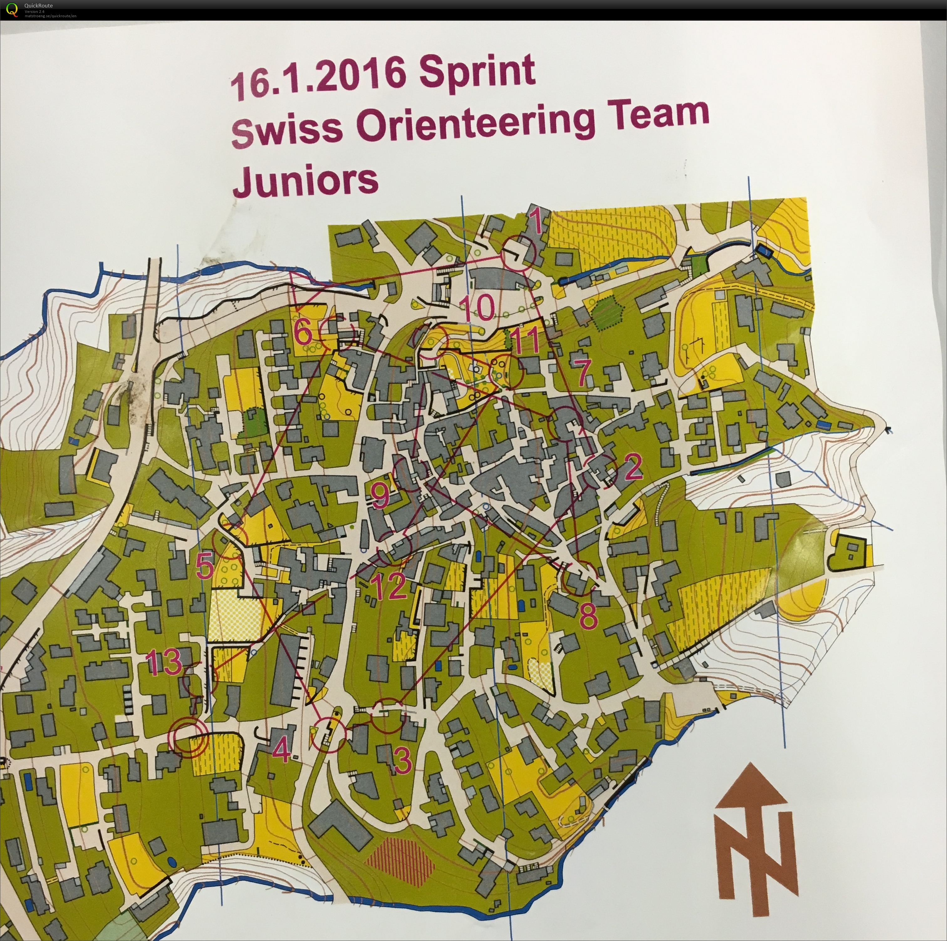Training Sprint Tenero 4/4 (16.01.2016)
