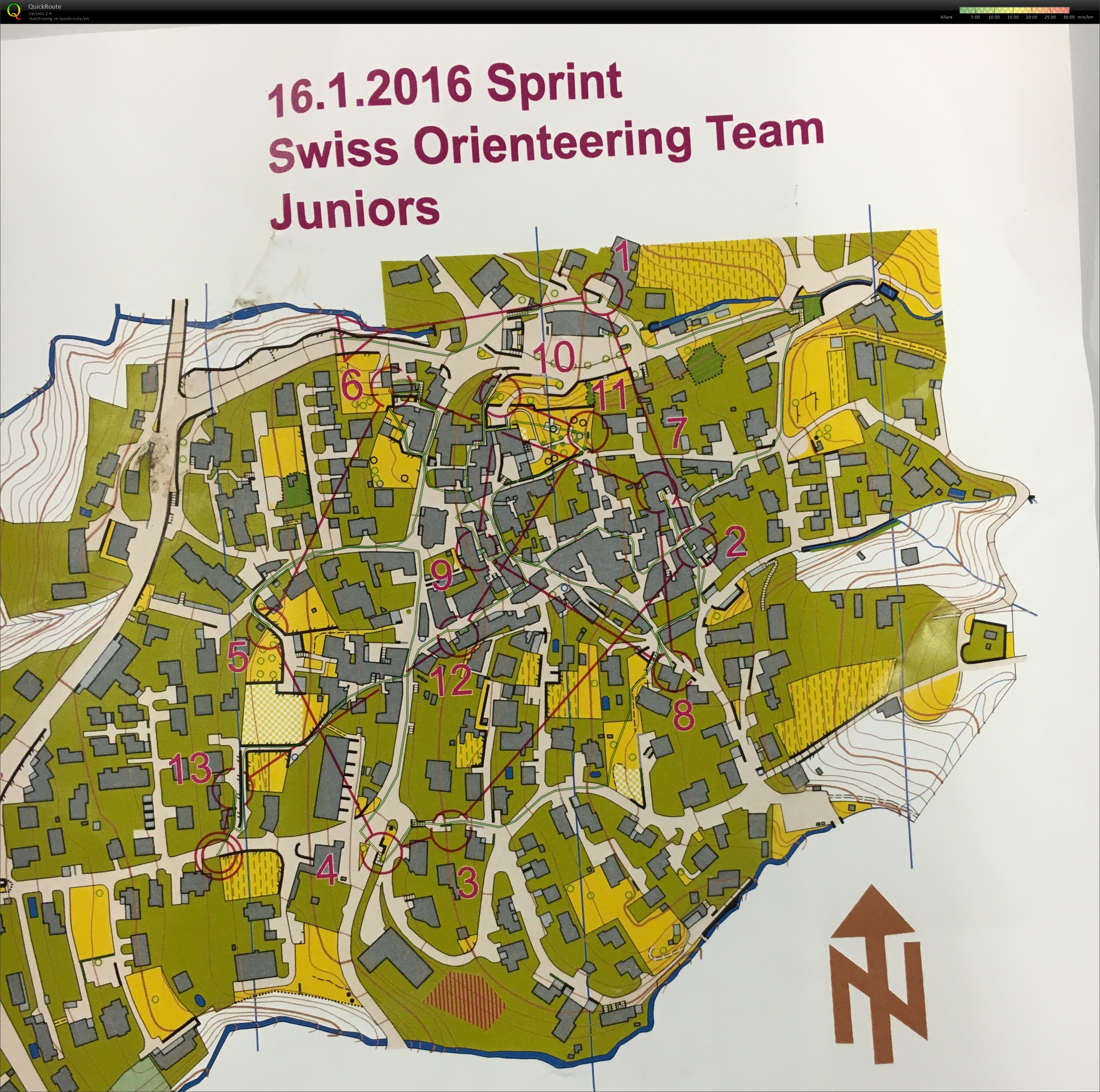 Training Sprint Tenero 4/4 (16.01.2016)