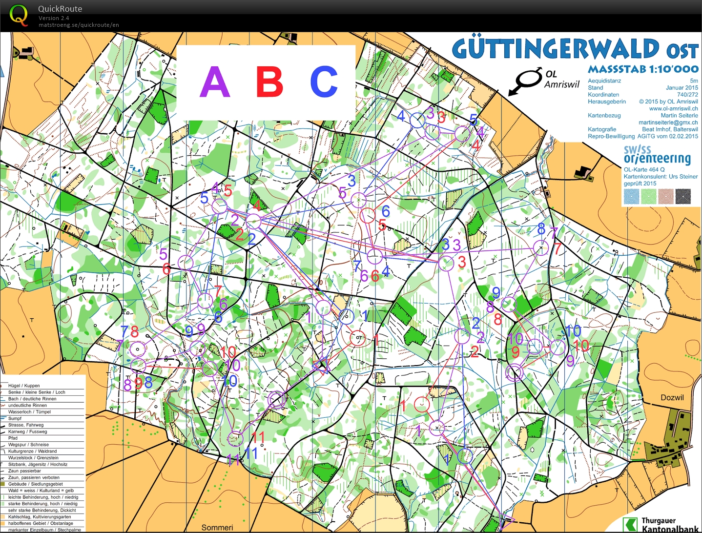 HTHS Départs par 3 / Boussole (21.02.2016)