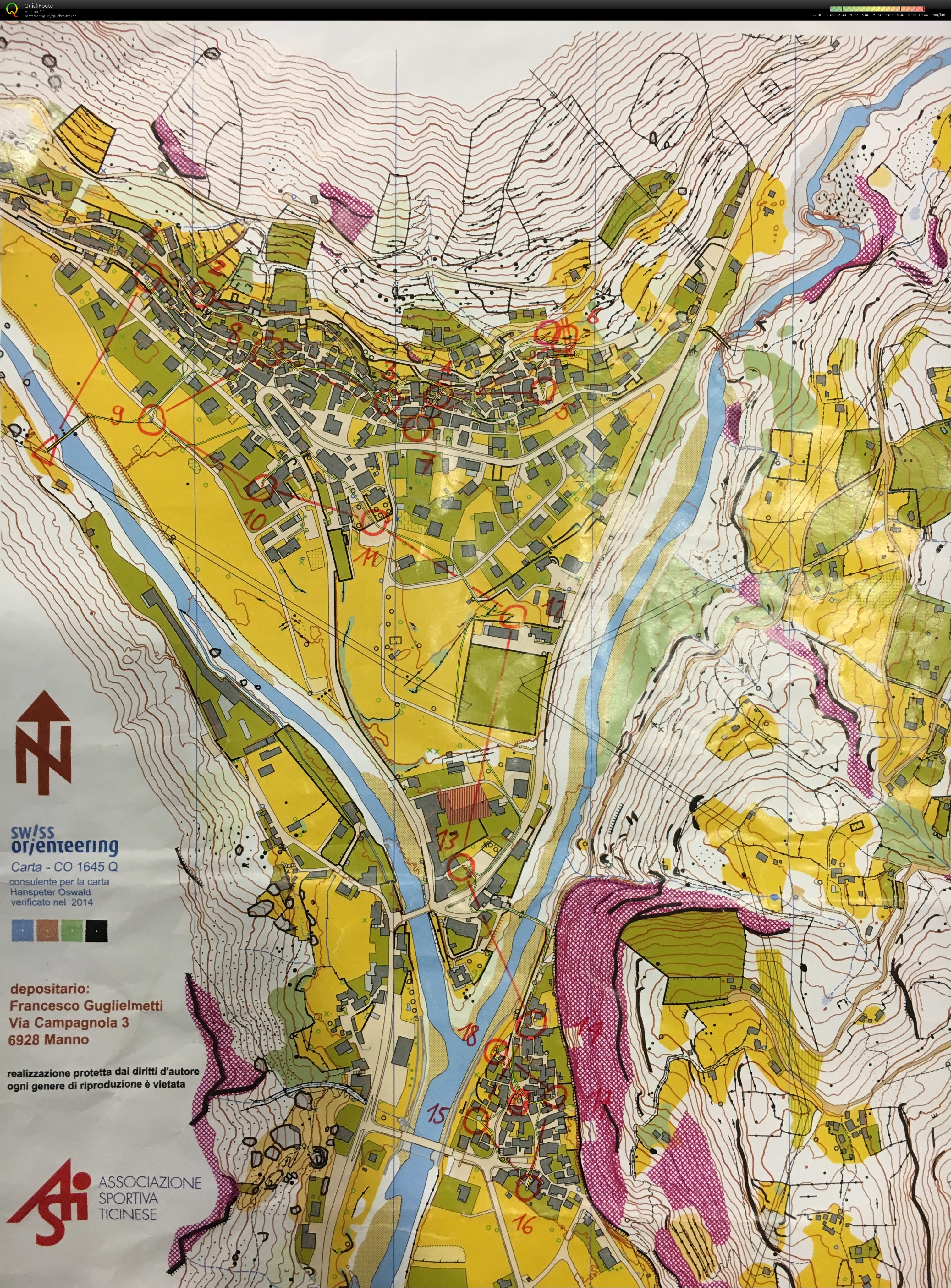 Sprint 1/4 Training camp Tenero (01.03.2016)