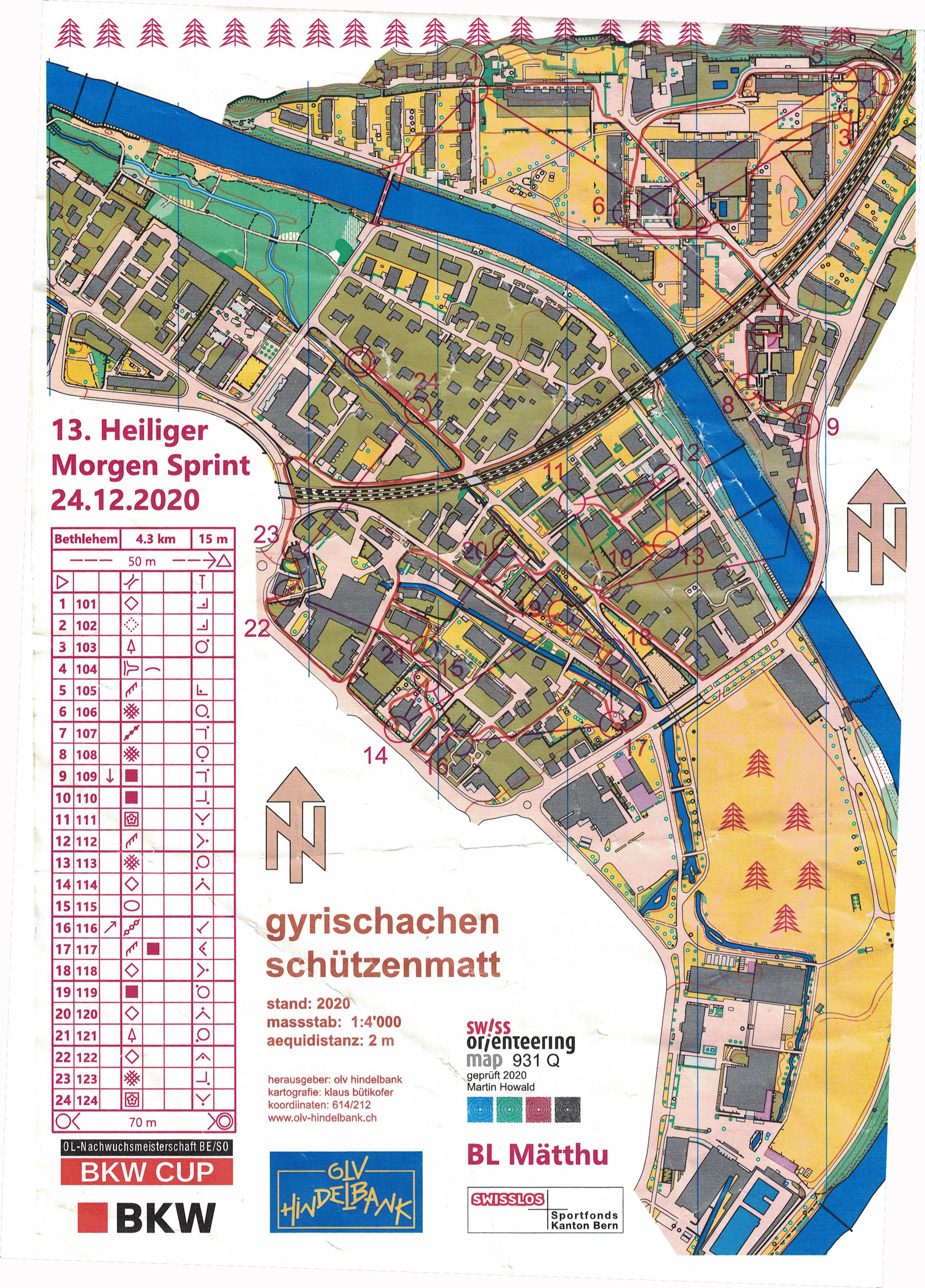 Heiliger Morgen Sprint (23.12.2020)