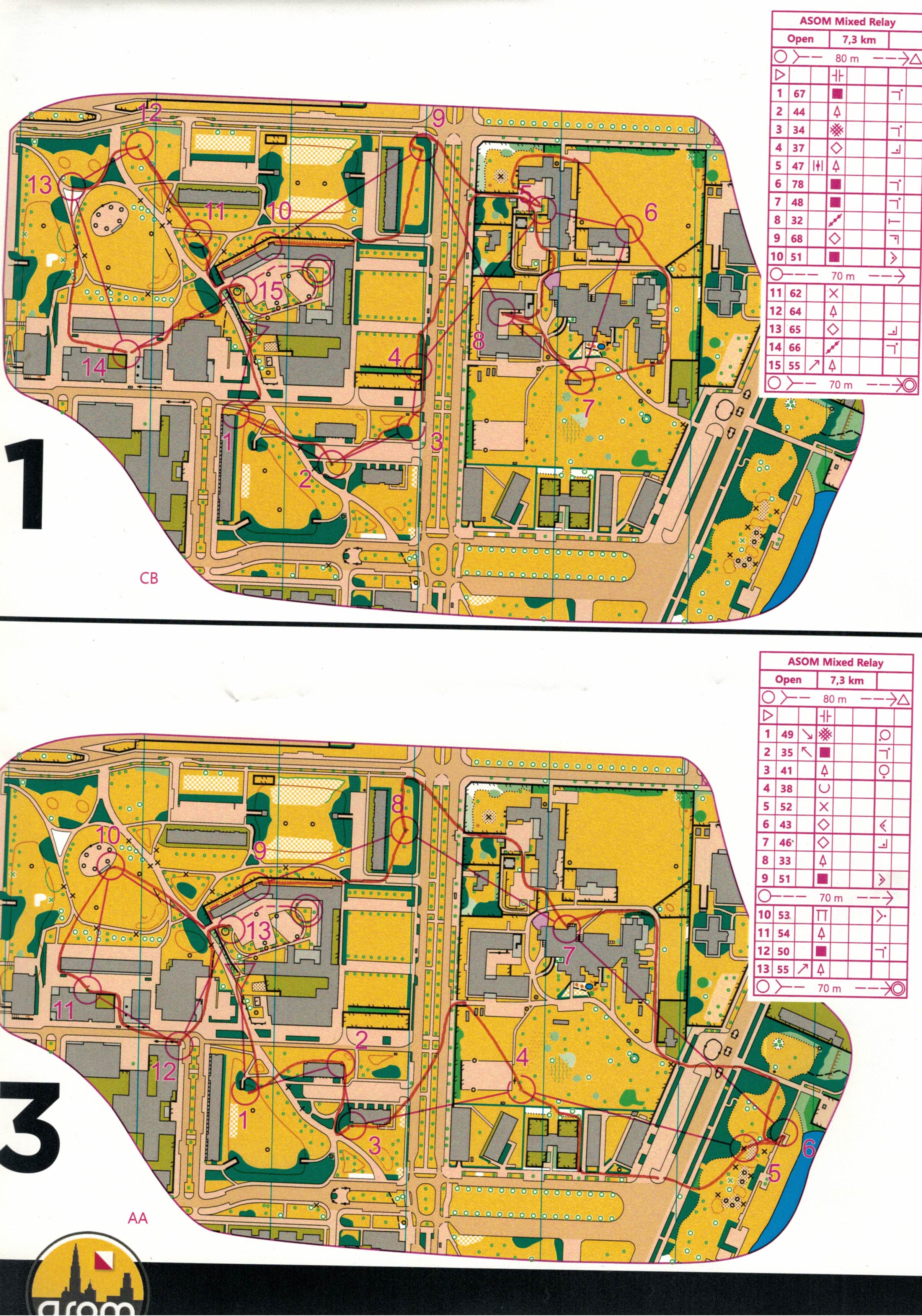 ASOM - Sprint Relay (01.04.2022)