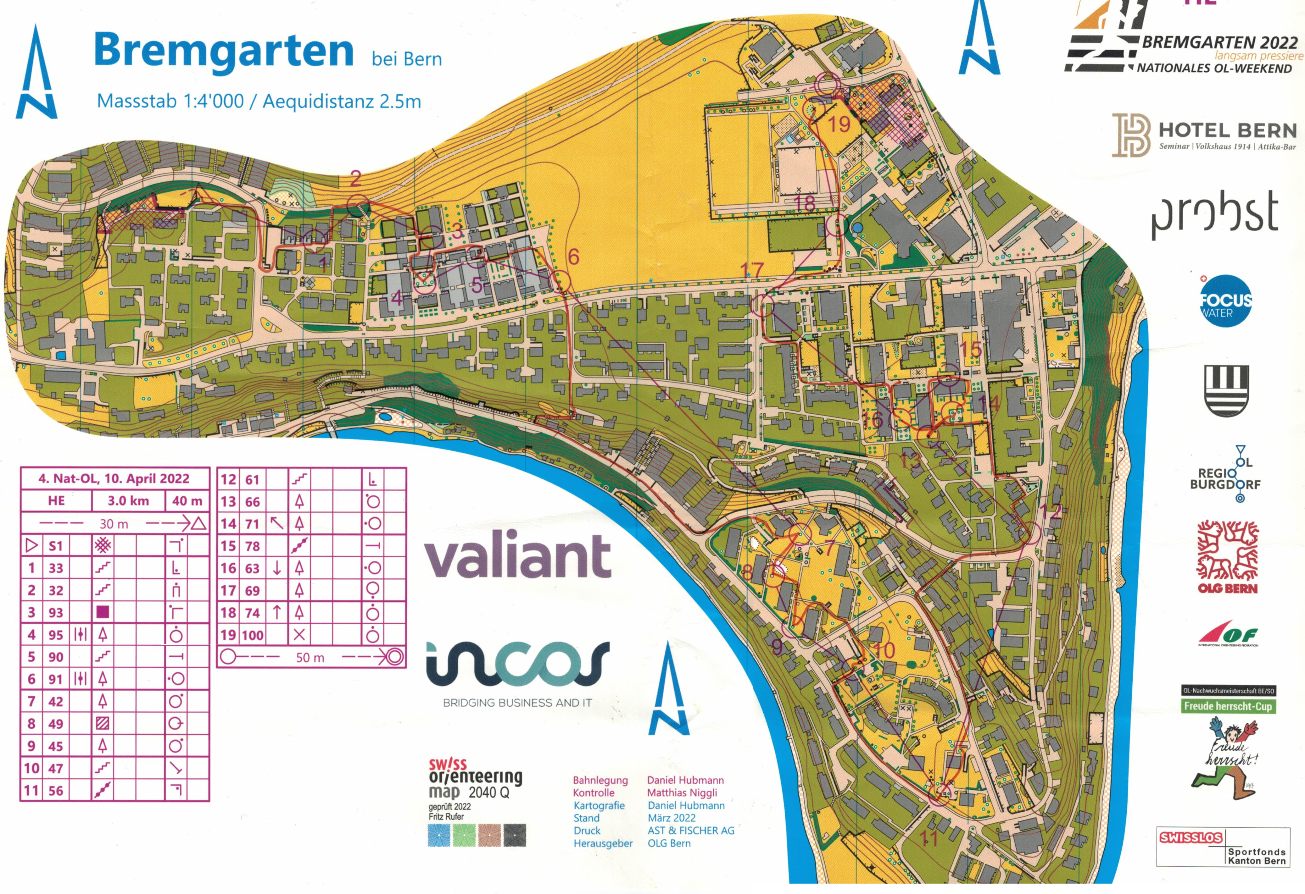 Bremgarten OL - KO Sprint - Quali (10.04.2022)