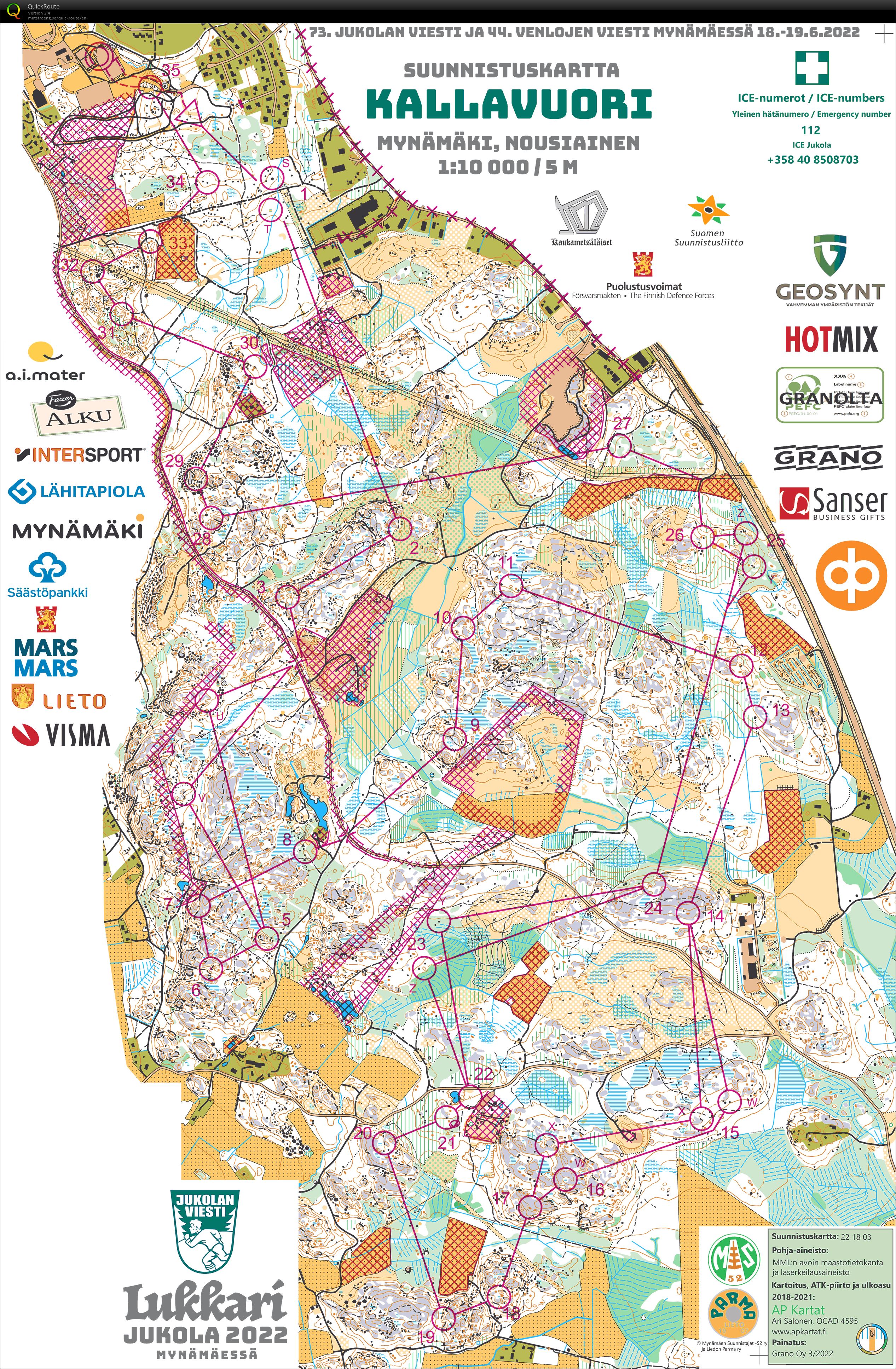 Jukola - Leg 7 (19.06.2022)